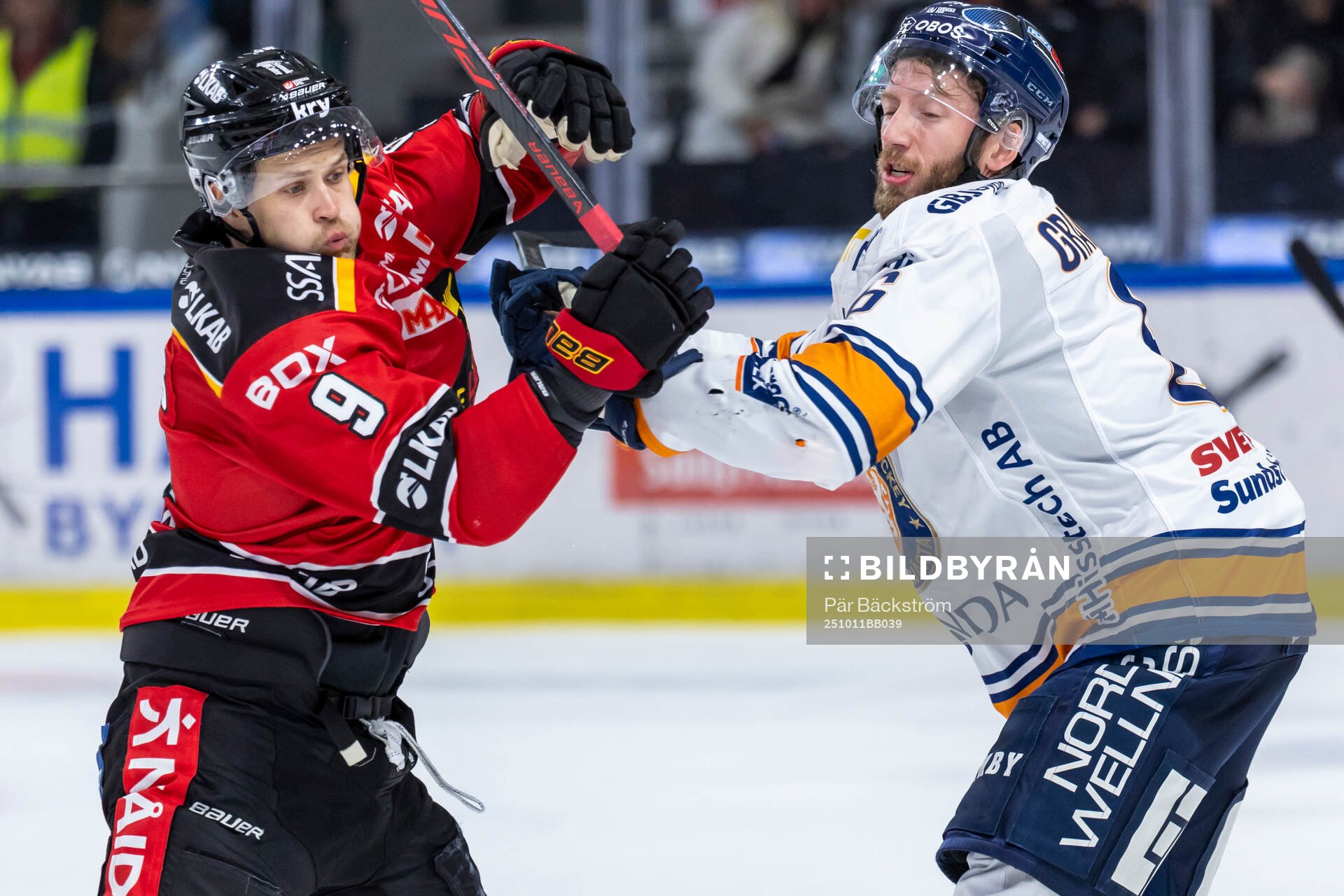 Luleås Heikki Liedes och Växjös Petter Granberg