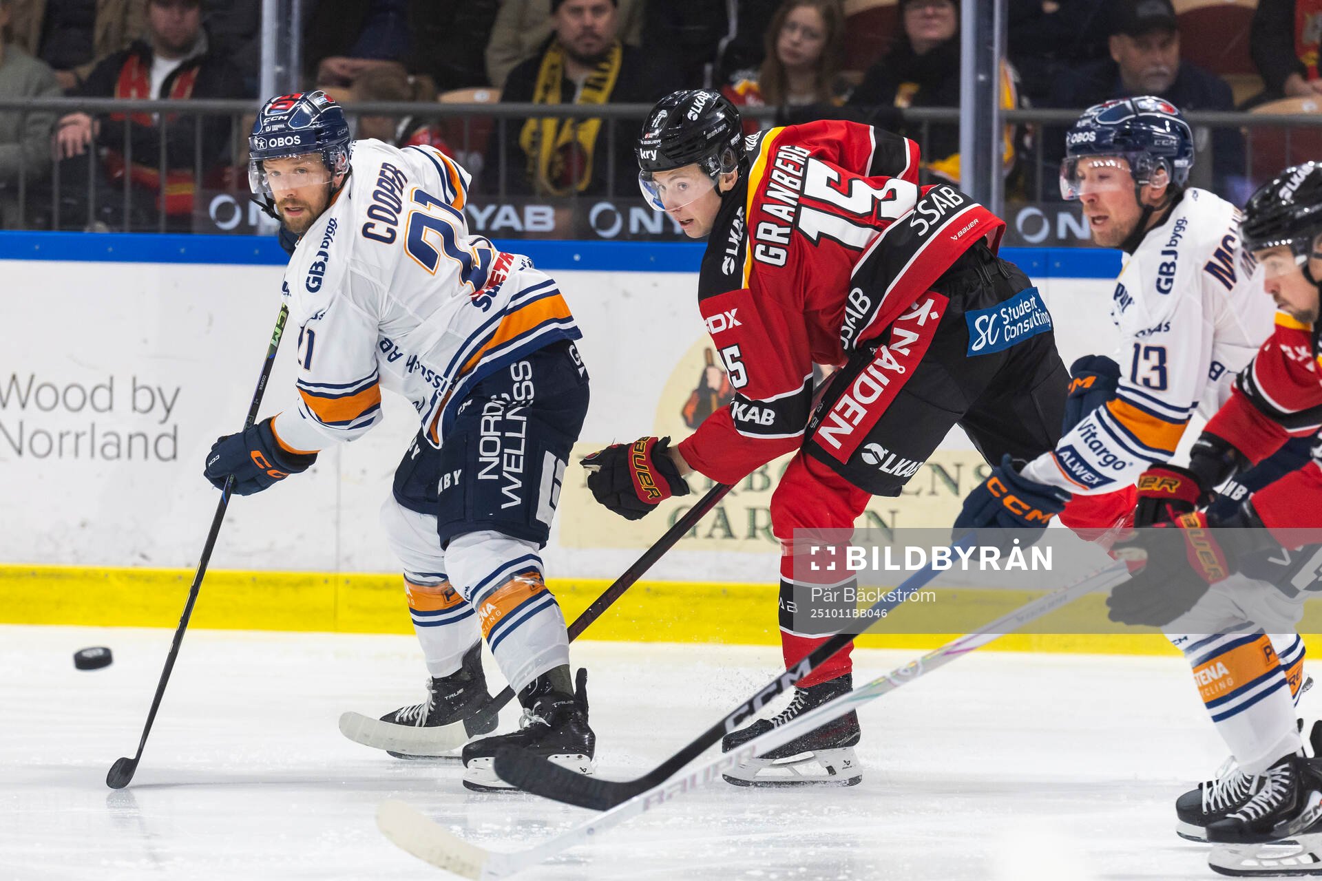 Växjös Brian Cooper och Luleås David Granberg