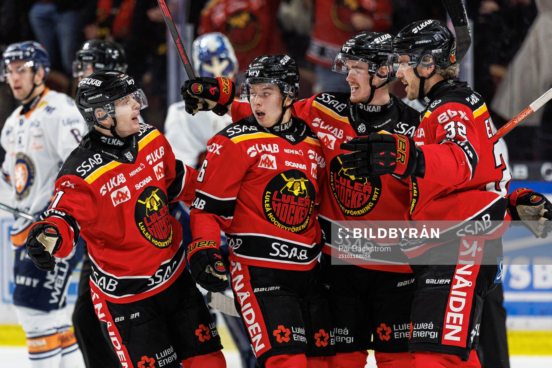 Luleås Isac Hedqvist jublar