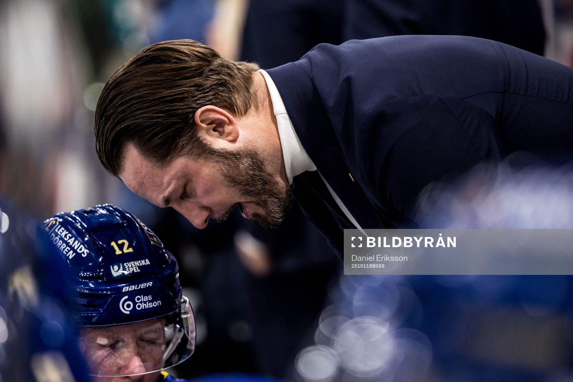 Leksands assisterande tränare Niklas Persson
