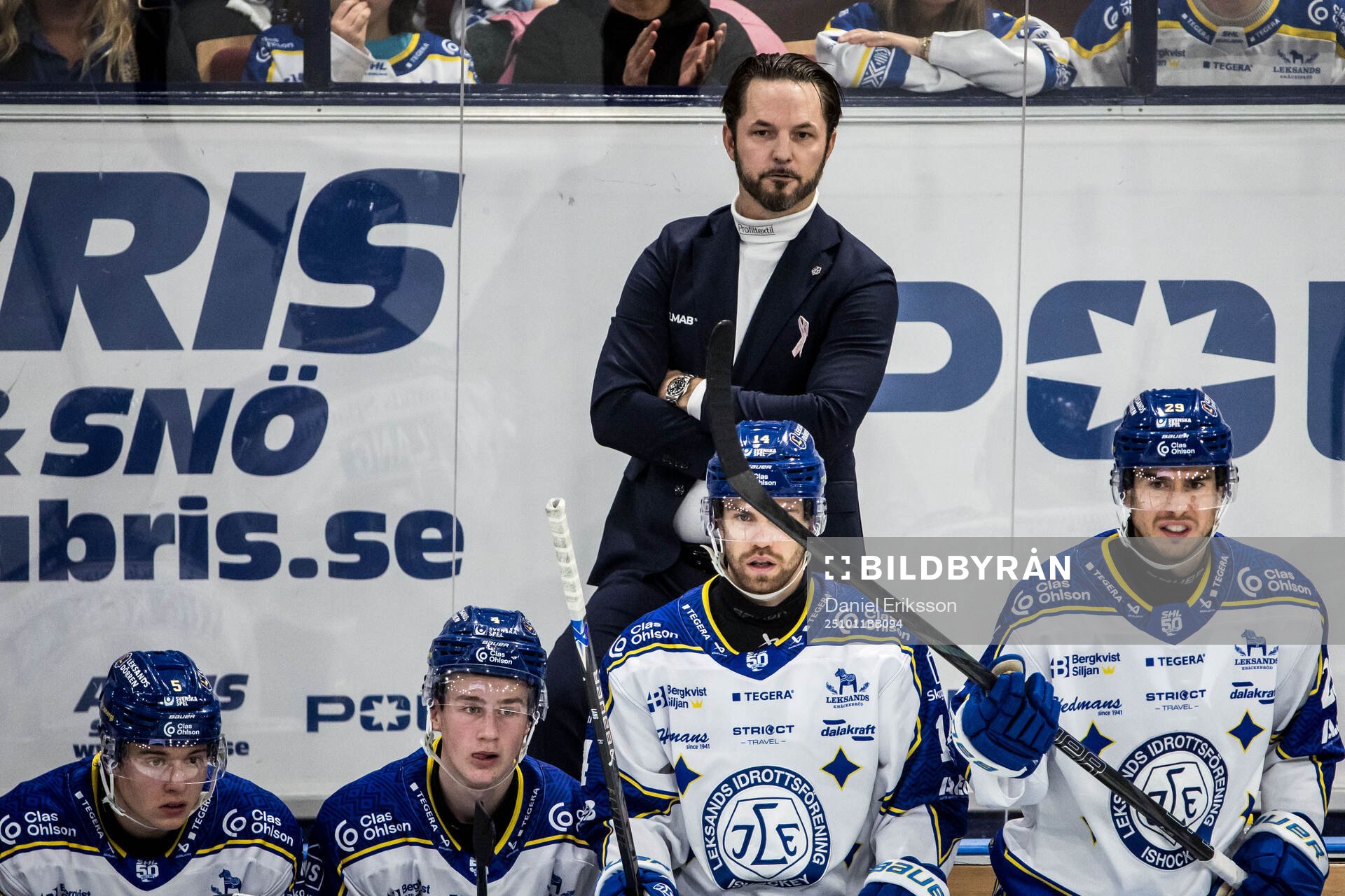 Leksands assisterande tränare Niklas Persson