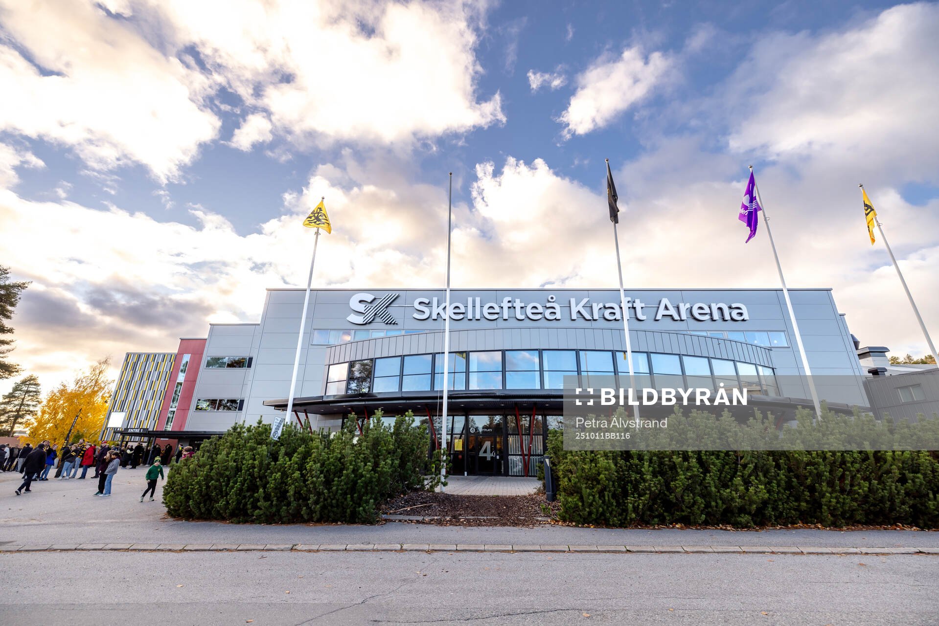 Skellefteå Kraft Arena exteriör