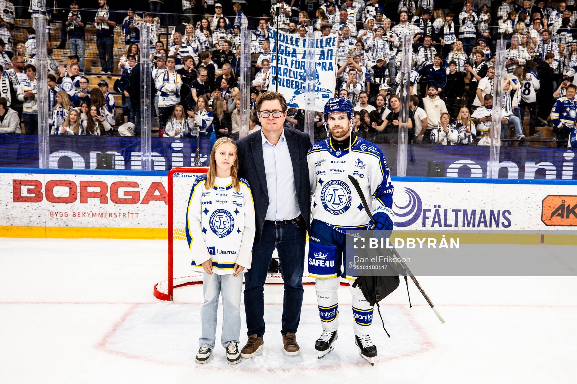 Leksands Oskar Lang utsedd till matchens lirare av dagens
