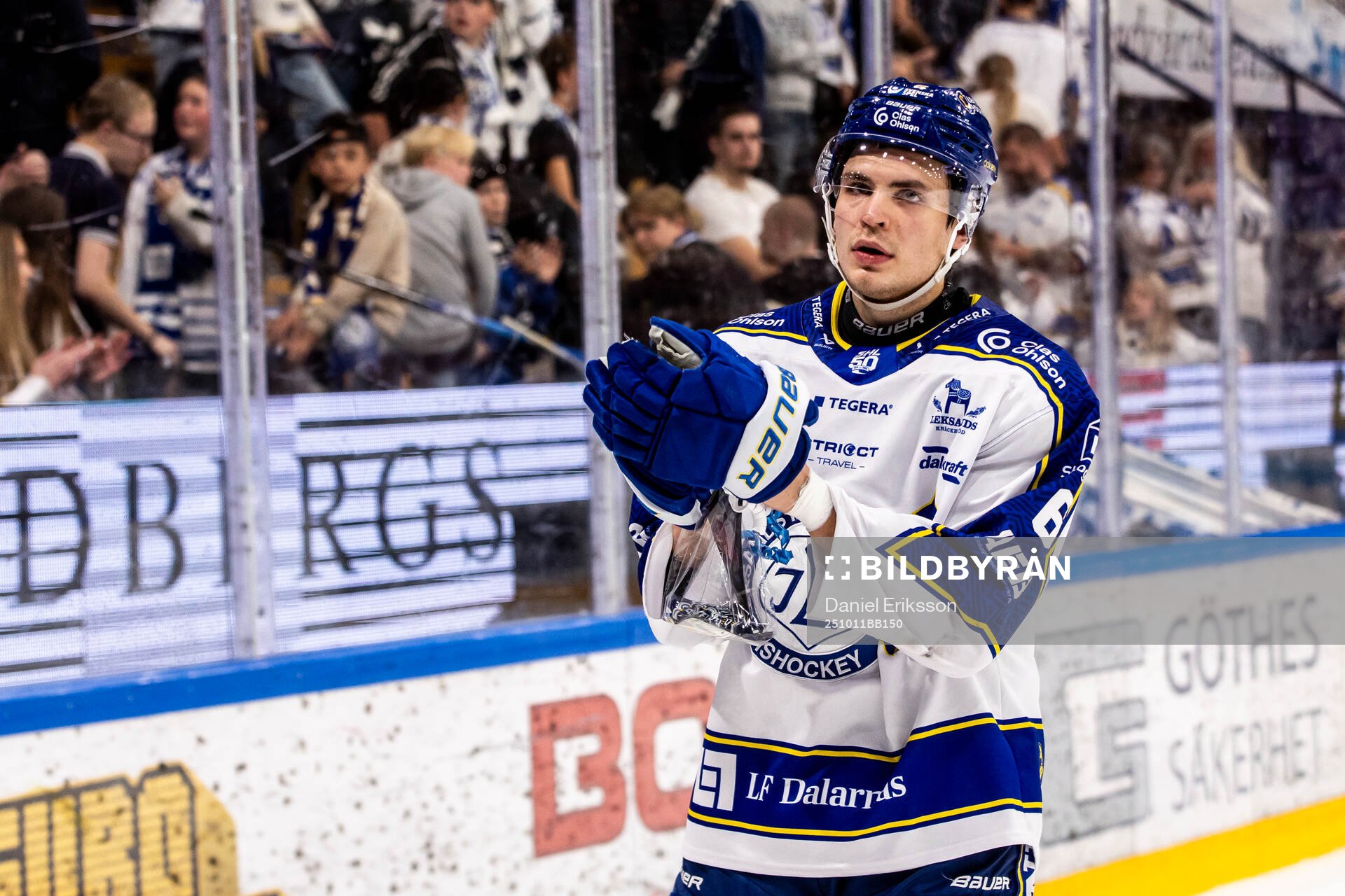 Leksands Alexander Lundqvist utsedd till matchens krigare