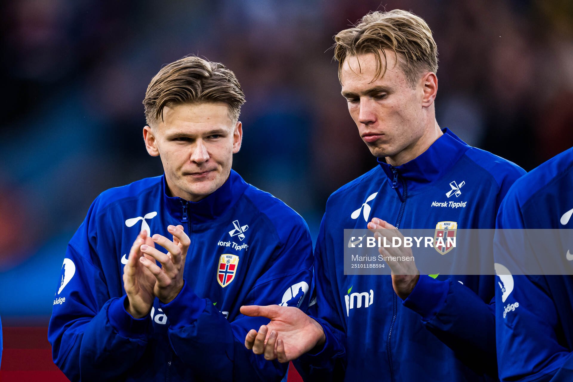 David Møller Wolfe and Torbjørn Heggem of Norway