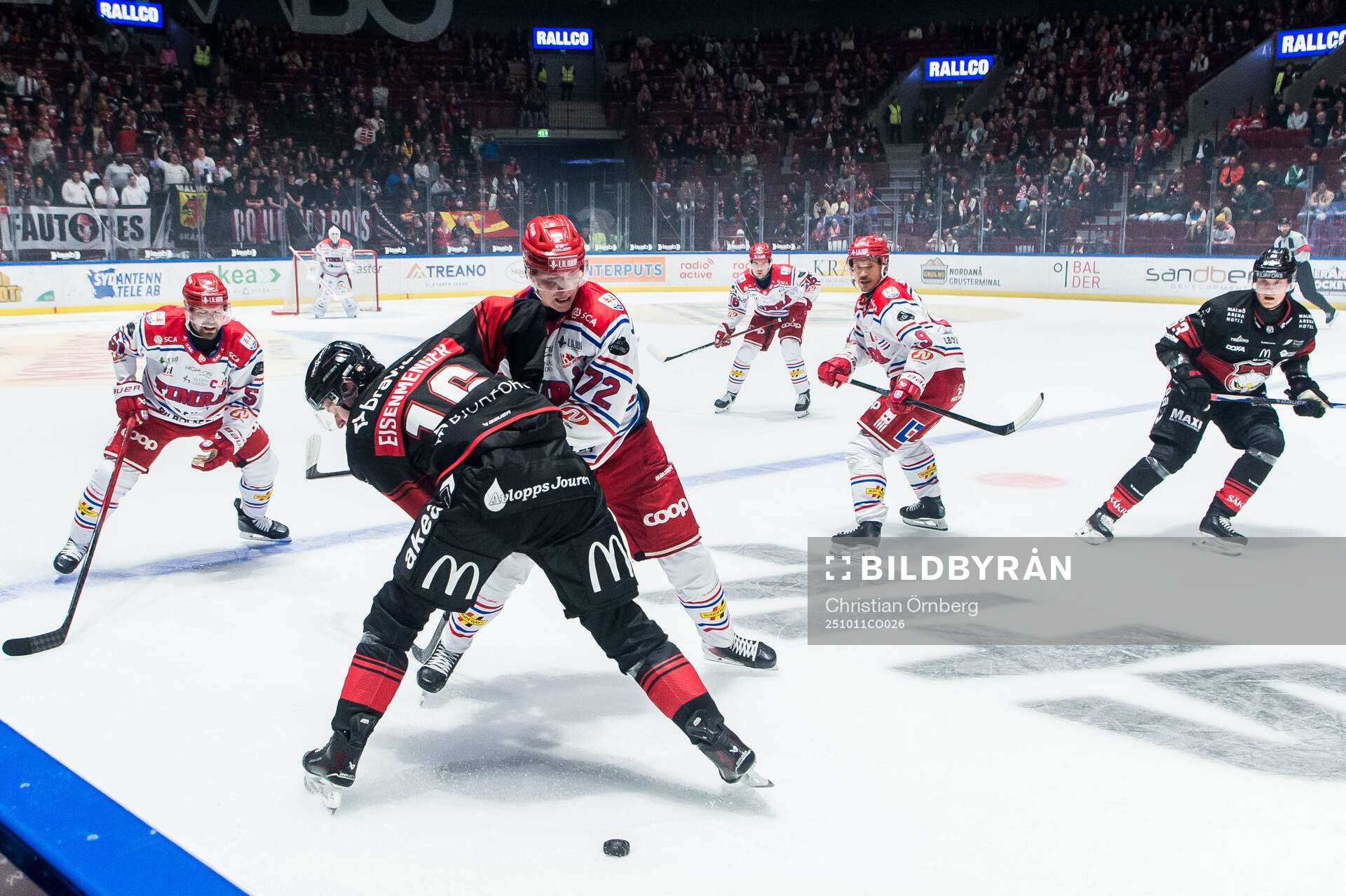 Timrås Erik Walli Walterholm och Malmö Redhawks