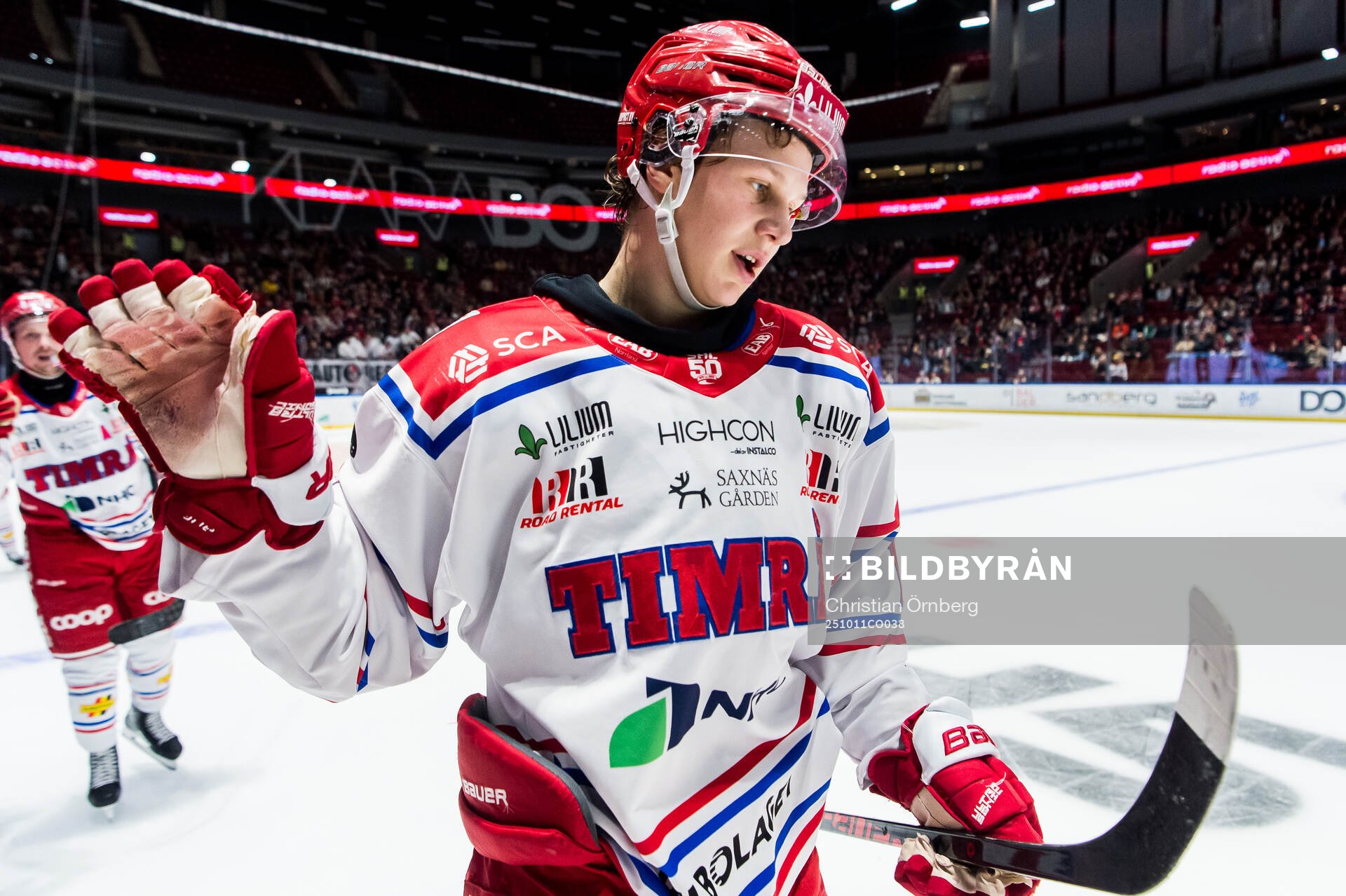 Timrås Eddie Genborg jublar