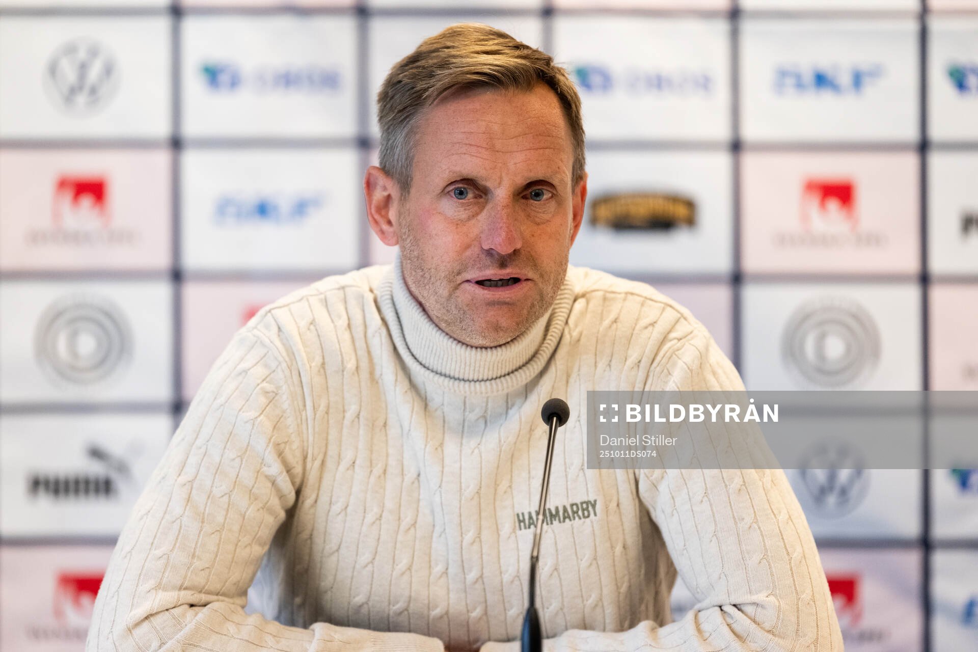 Hammarbys tränare Martin Sjögren