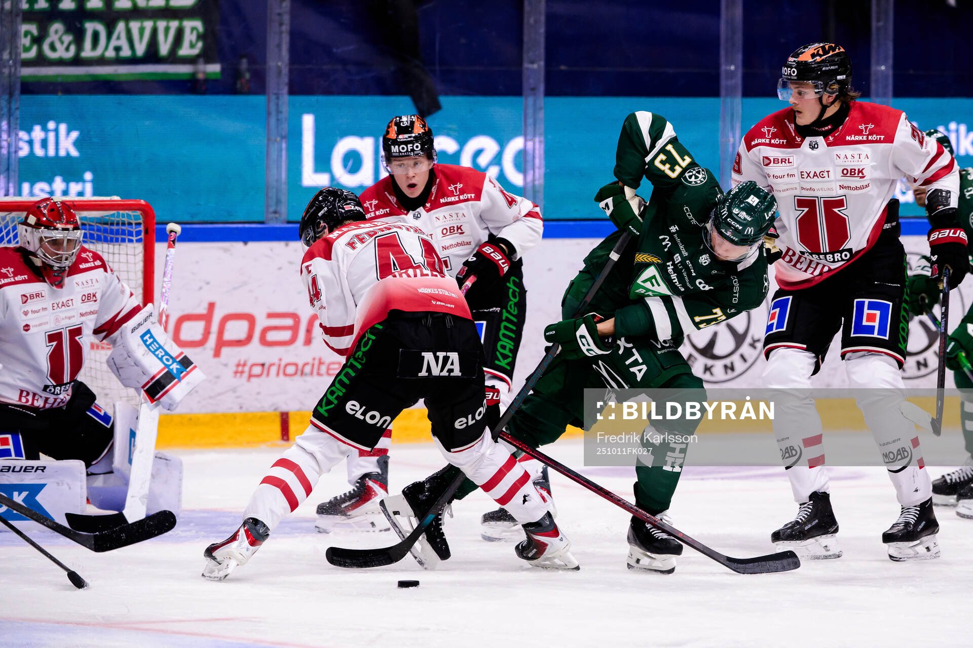 Örebros Melvin Fernström och Milton Oscarson
