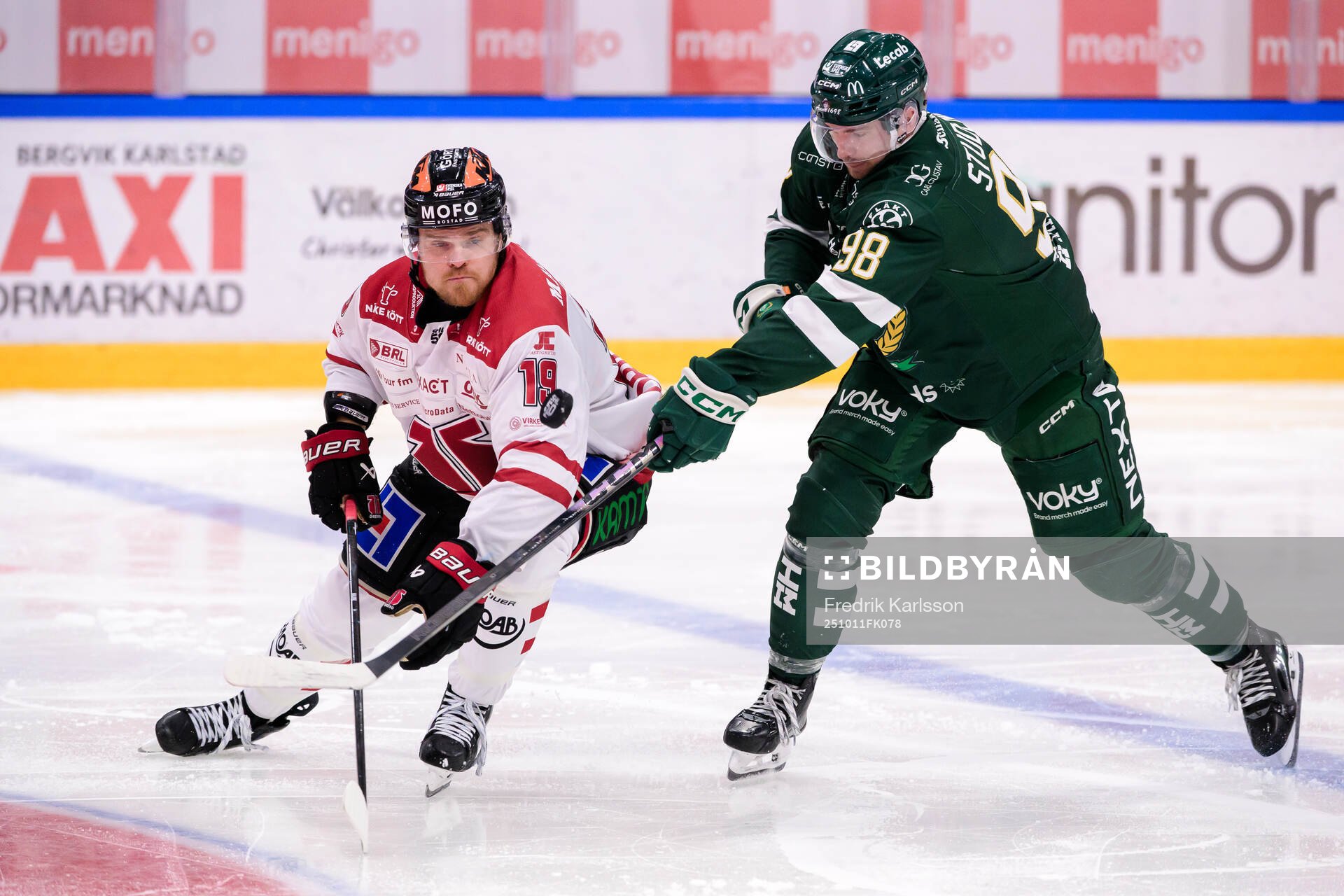 Örebros Sean Malone och Färjestads Marian Studenic