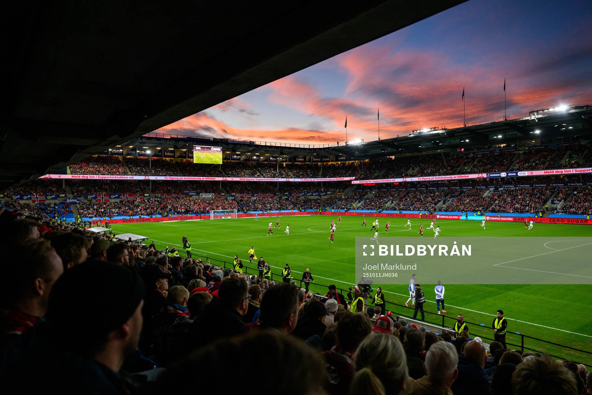 General view of Ullevaal Stadium