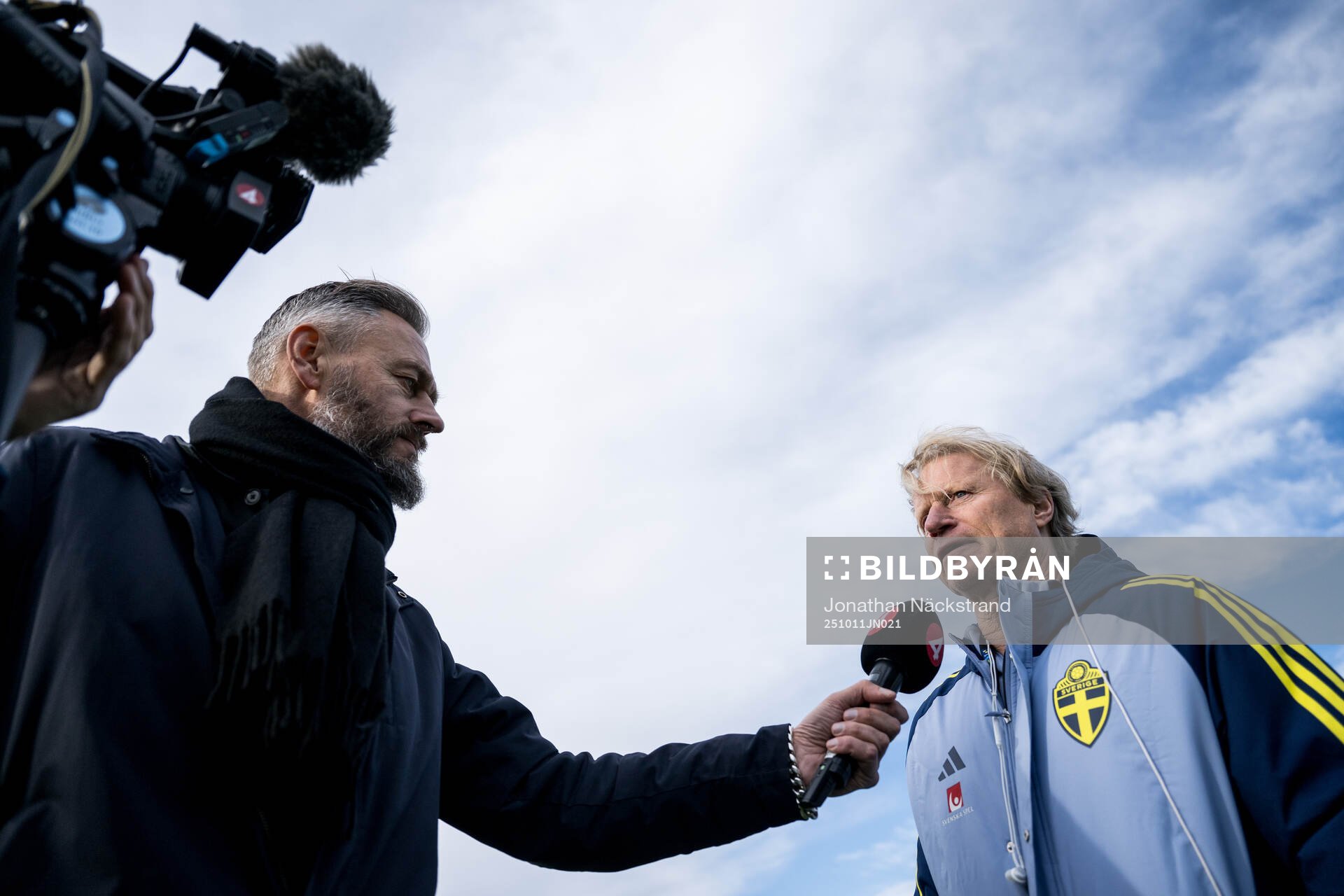 head of delegation Stefan Pettersson of the Swedish men's