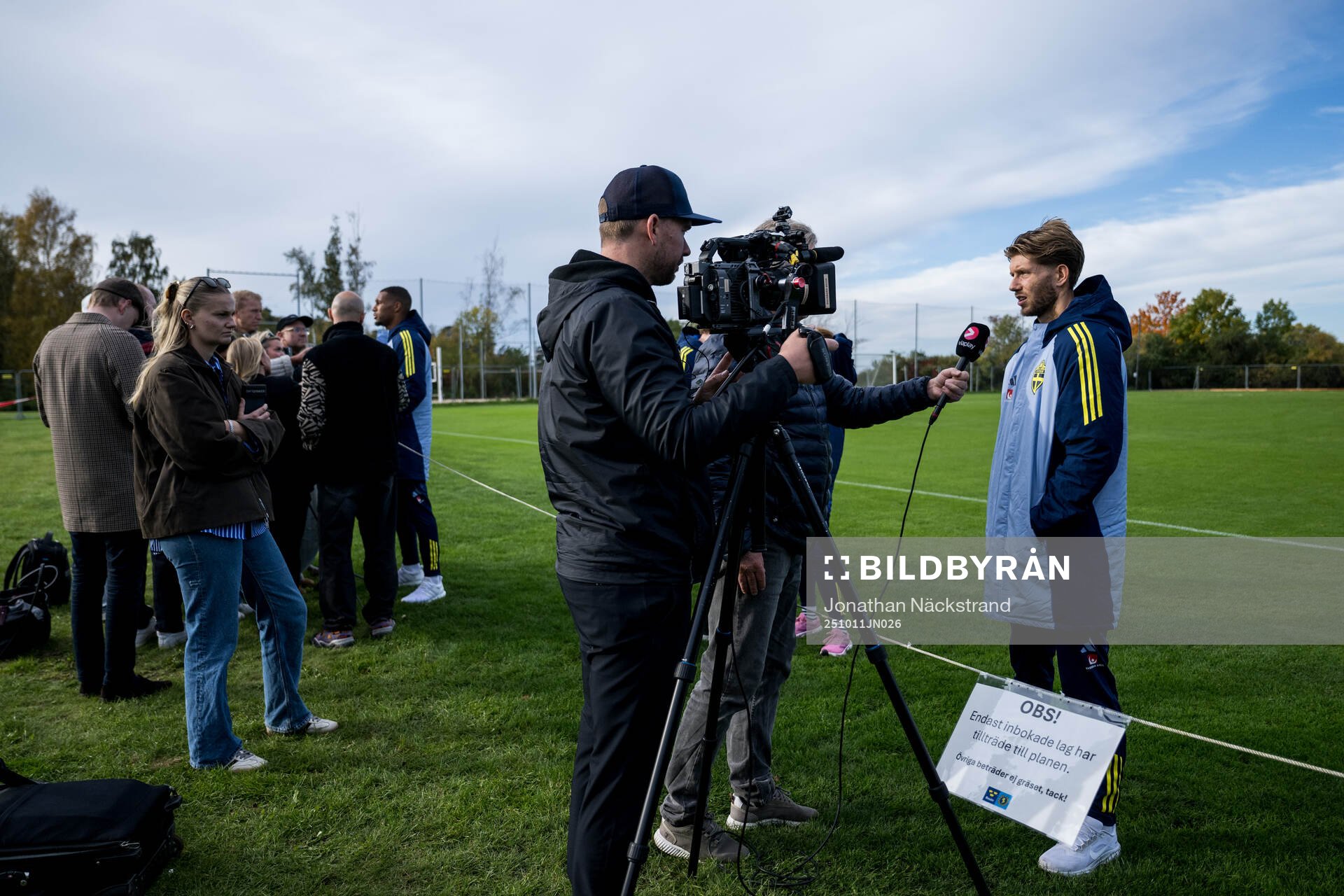 Anton Salétros of the Swedish men's national football team