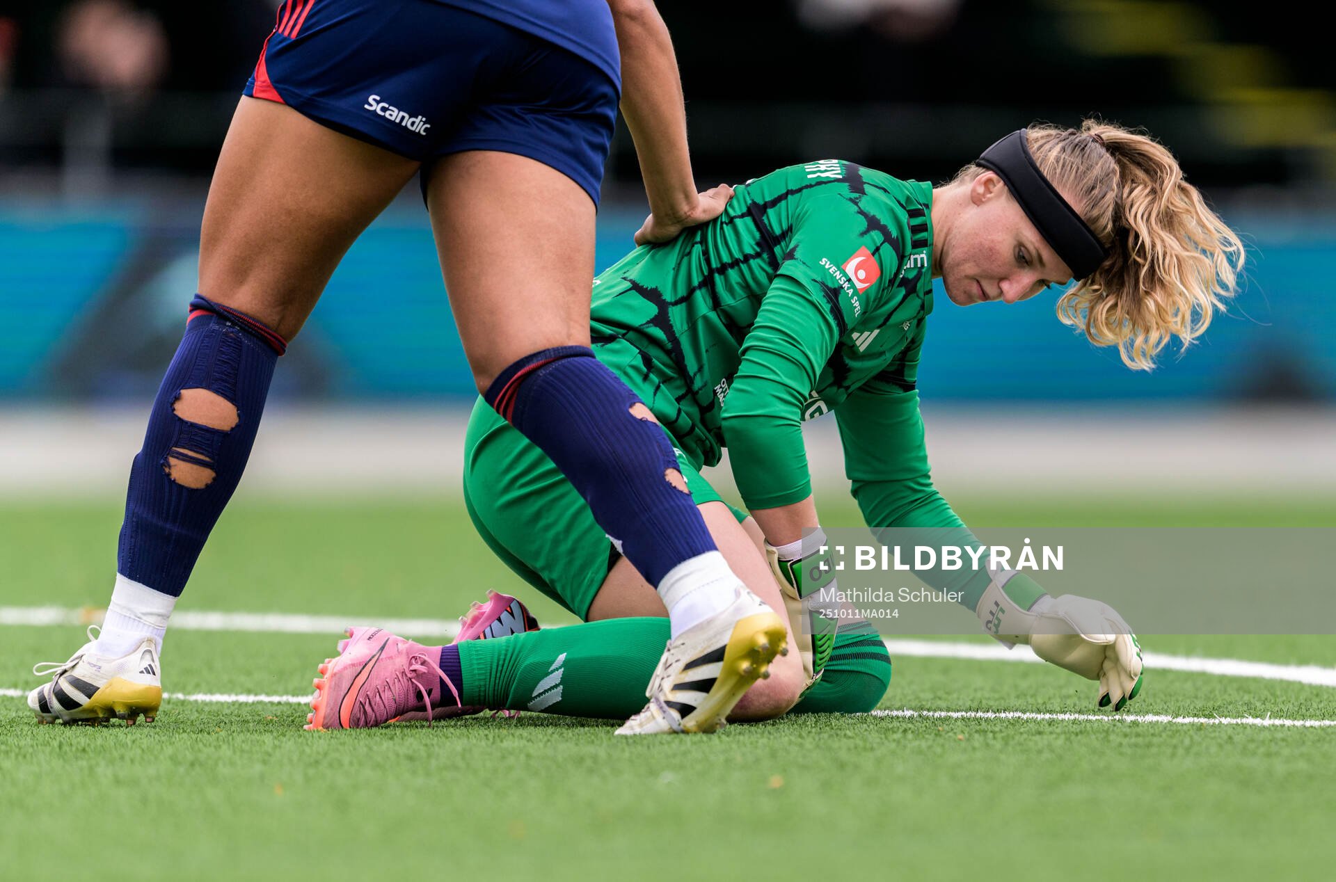 Rosengårds målvakt Samantha Leshnak Murphy