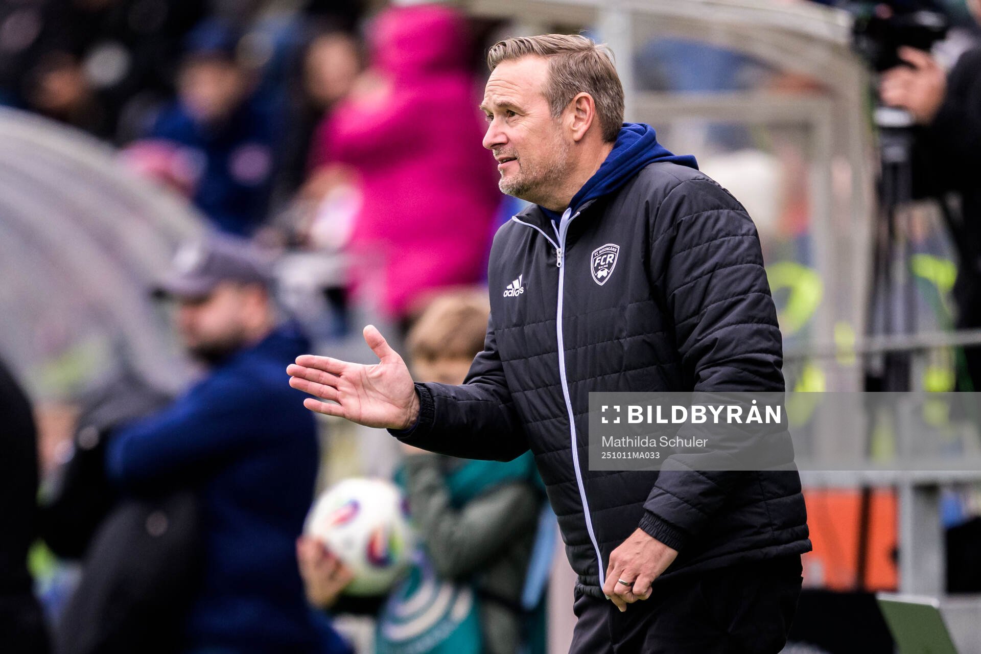 Rosengårds tränare Martin Qvarmans Möller