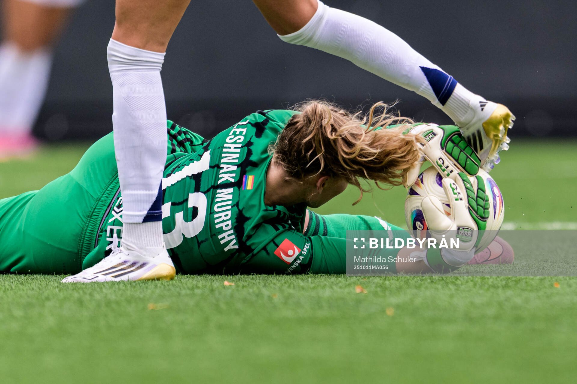 Rosengårds målvakt Samantha Leshnak Murphy