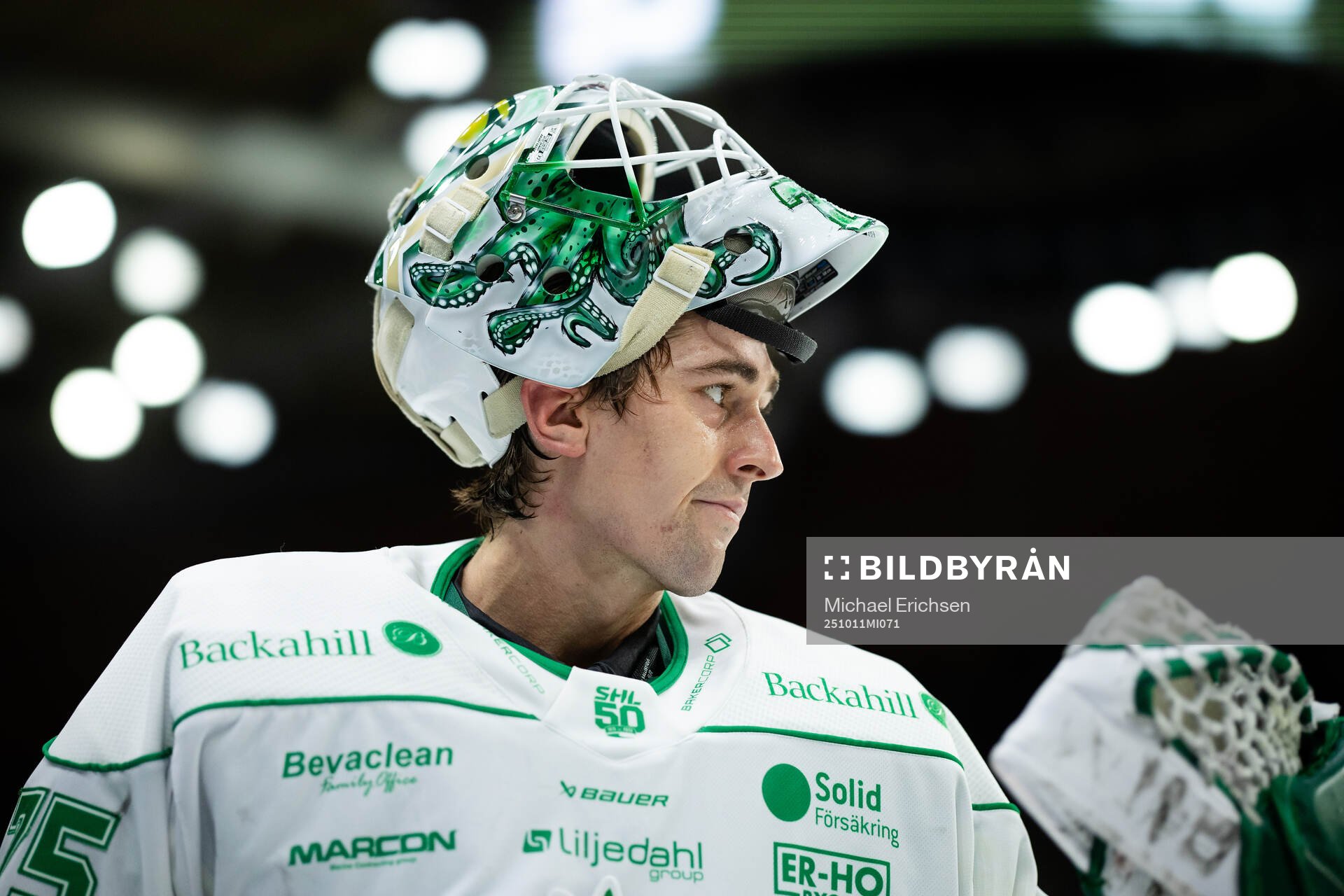 Rögles målvakt Arvid Holm