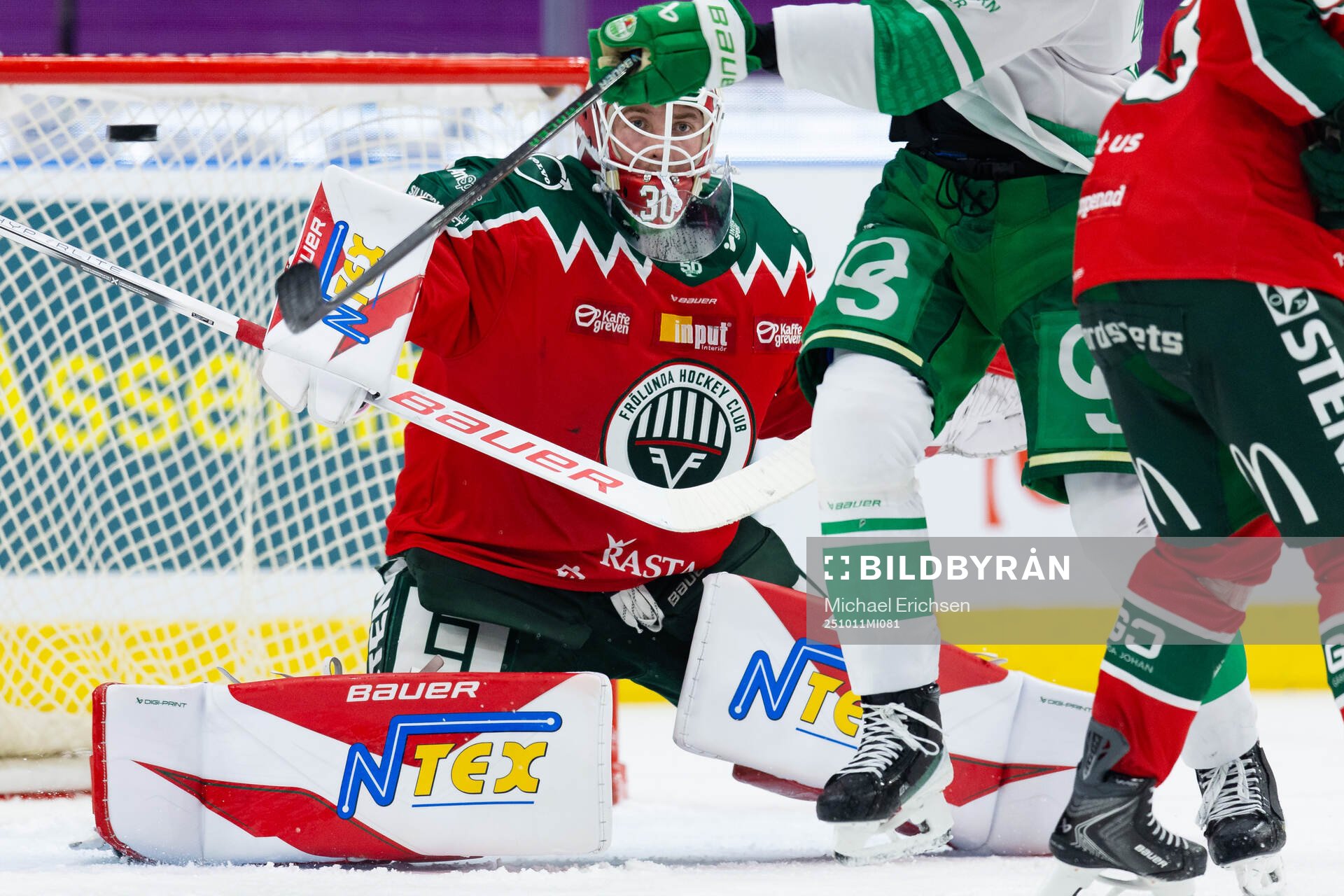 Frölundas målvakt Tobias Normann