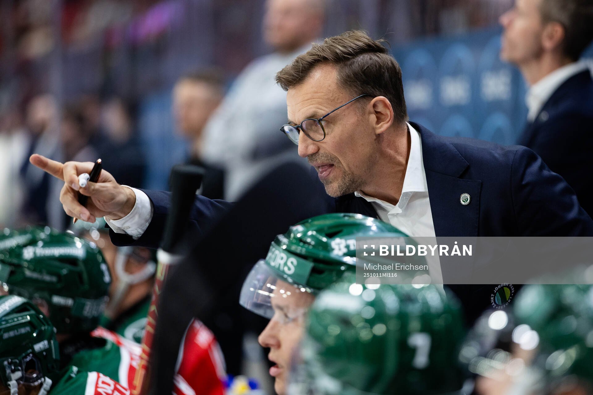 Frölundas assisterande tränare Kristoffer Näslund