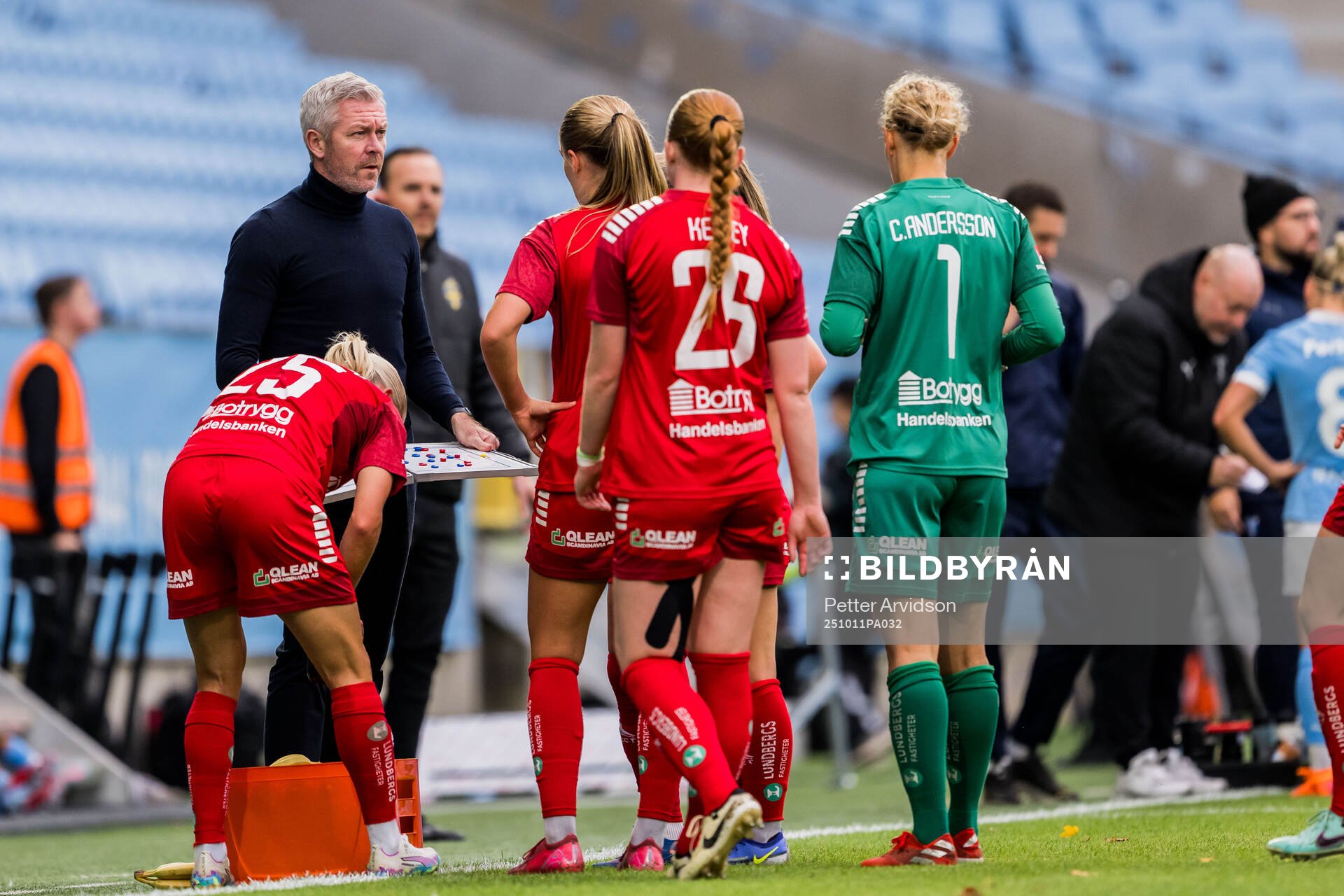 Linköpings tränare Willie Kirk