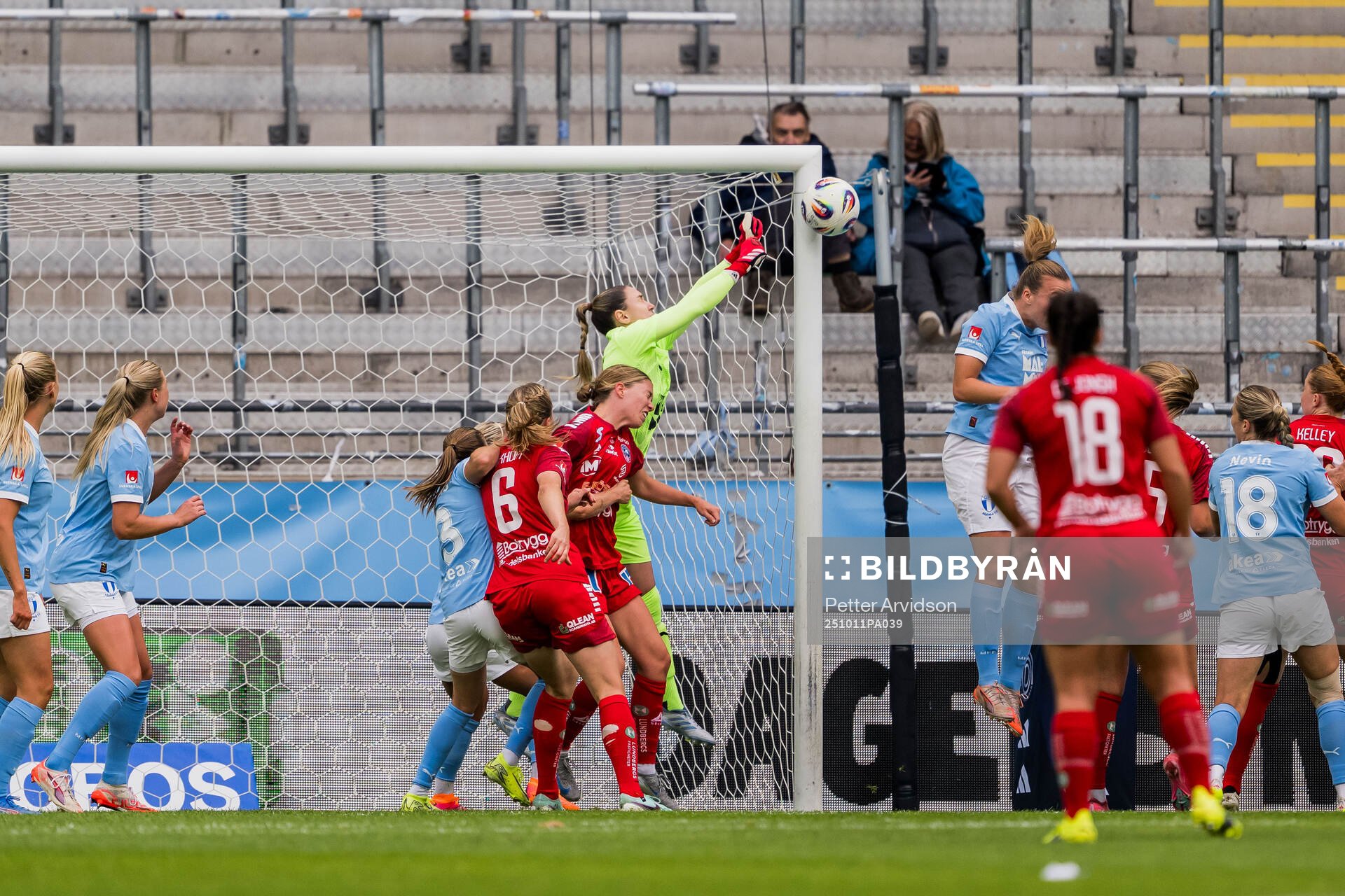 Malmö FFs målvakt Moa Öhman