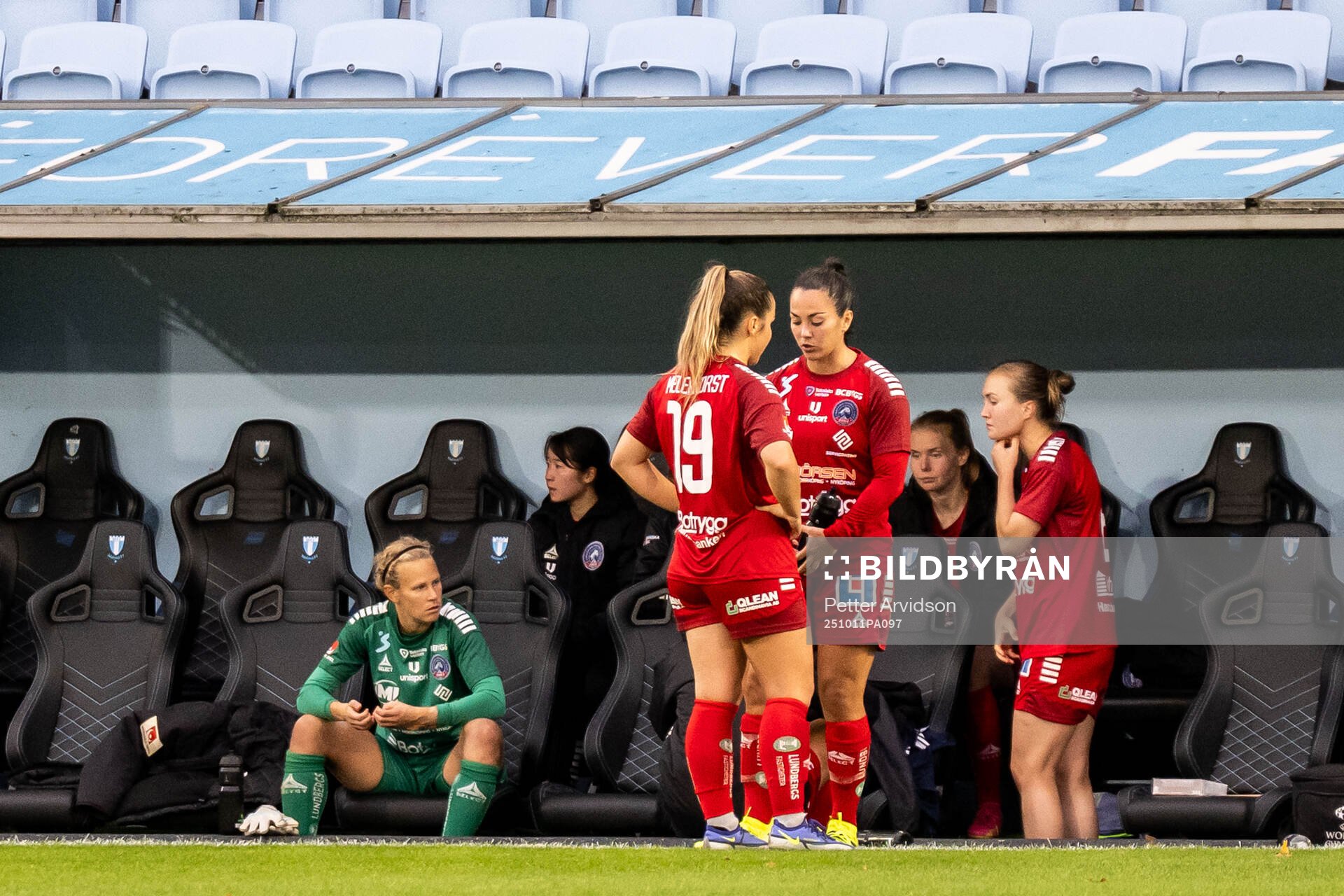 Linköpings målvakt Cajsa Andersson, Keera Michele