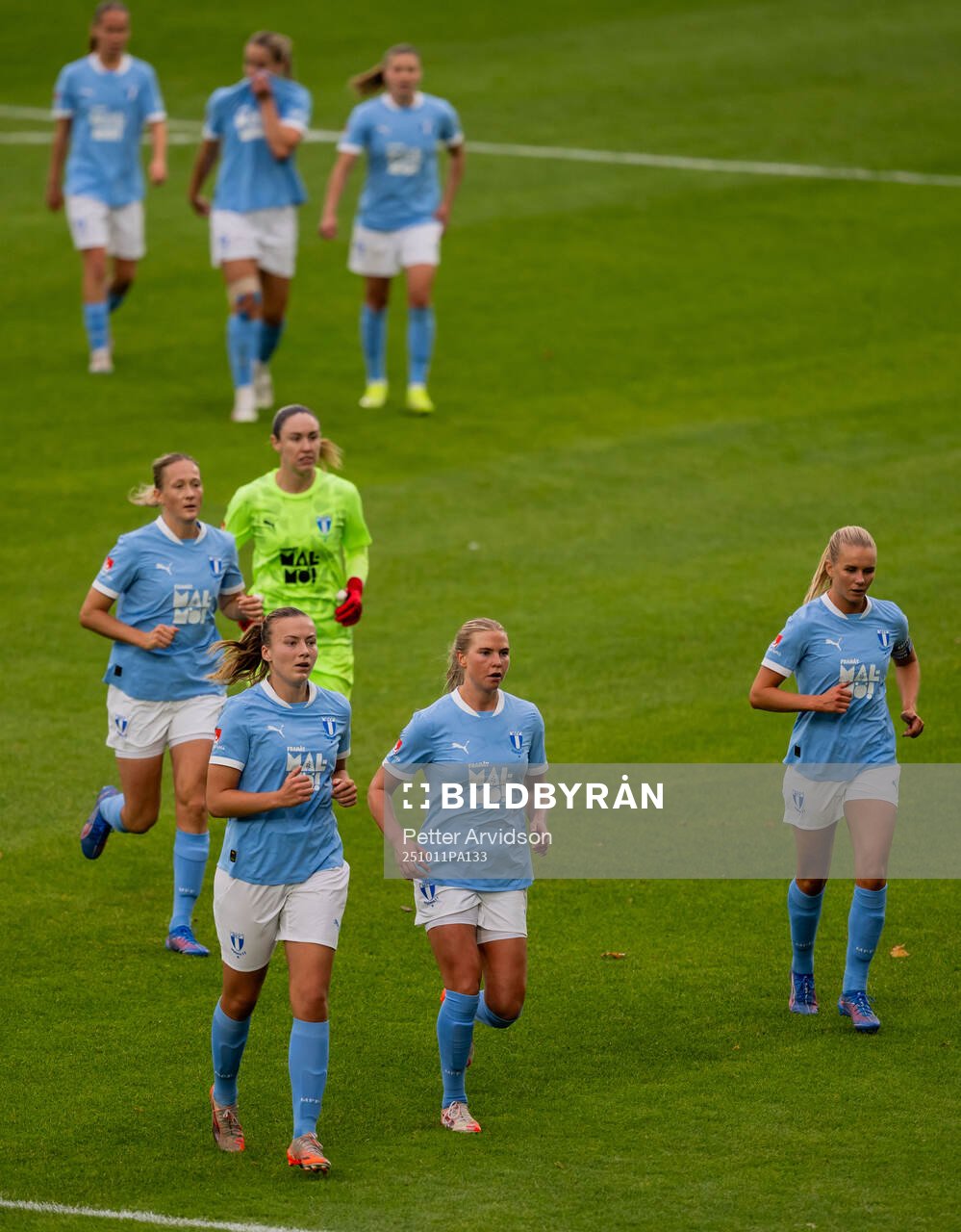 Malmö FFs Sara Kanutte Sørensen Fornes, Ellen Löfqvist