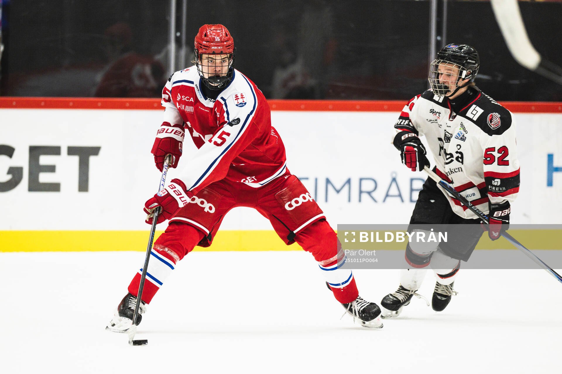 Timrås Melker Lundgren och Piteås Olle Johansson Kempe
