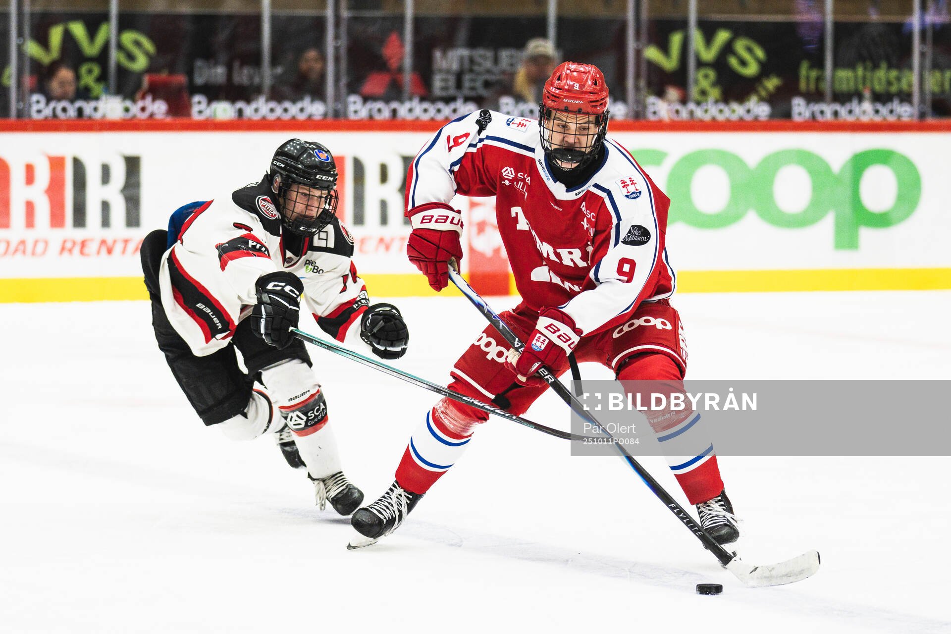 Piteås Elias Lundmark och Timrås Tim Neuman