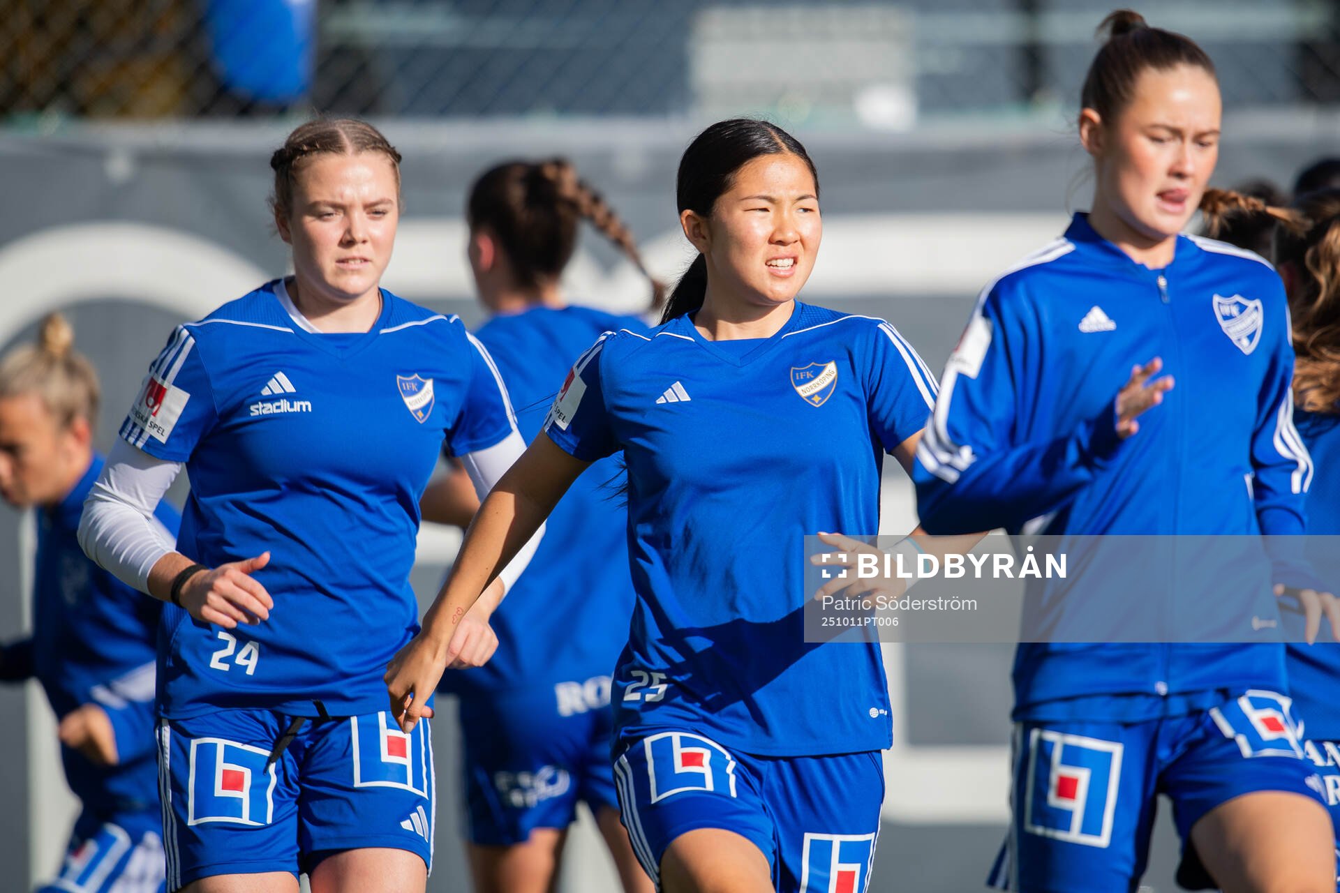 IFK Norrköping FKs Sigdís Eva Bárdardóttir och Viktoria