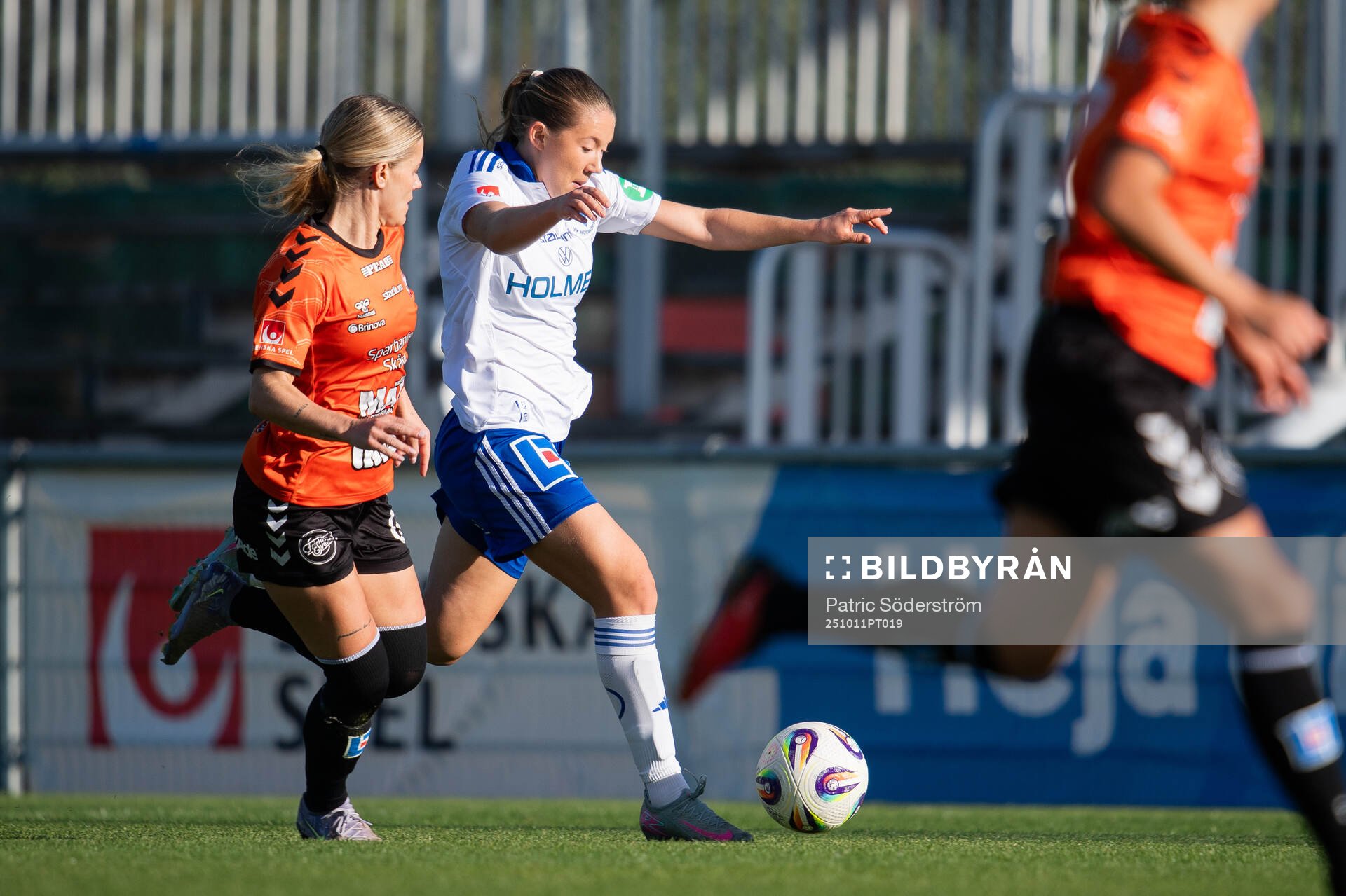 Kristianstads DFFs Tilda Persson och IFK Norrköping FKs