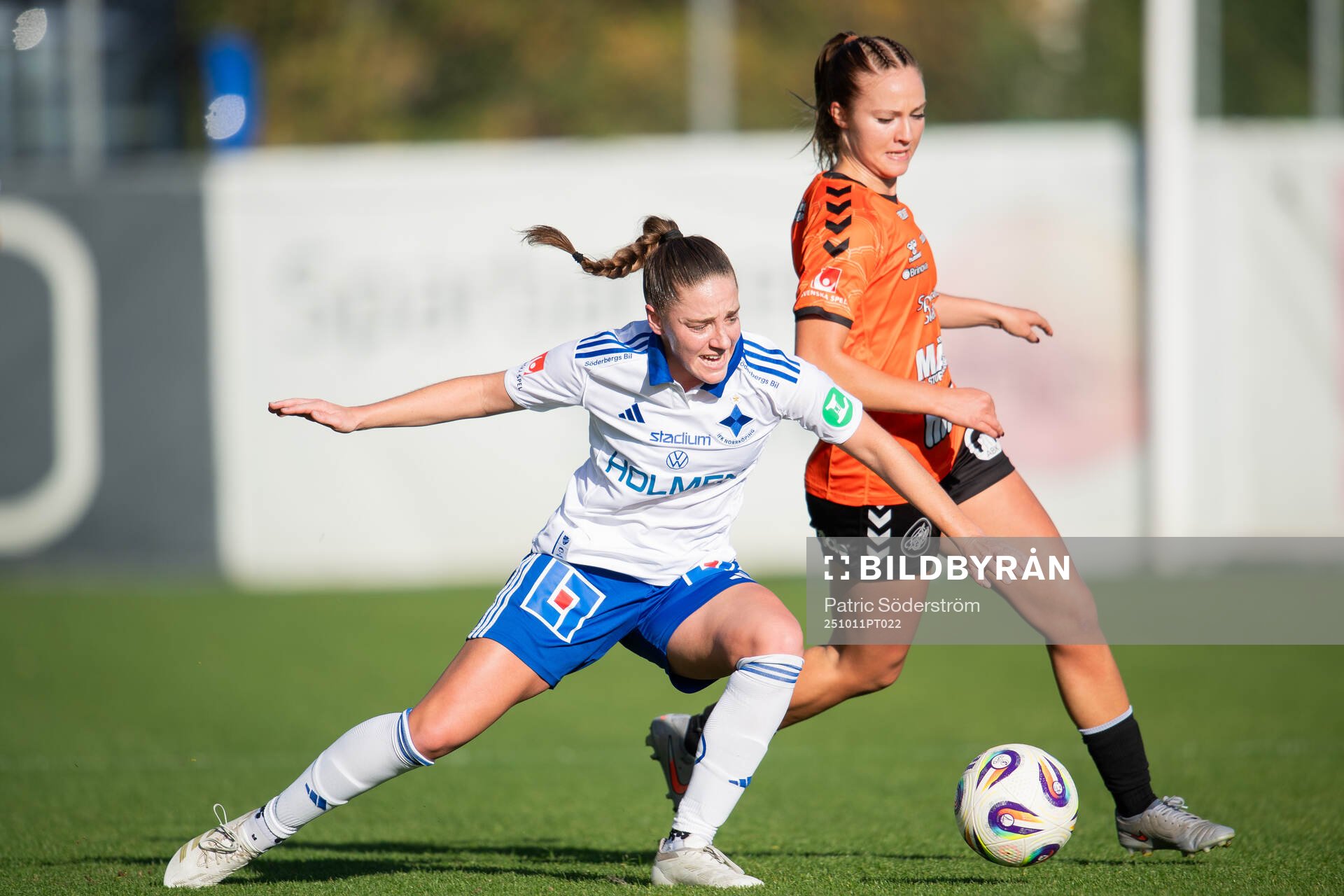 IFK Norrköping FKs Deborah-Anne De la Harpe och