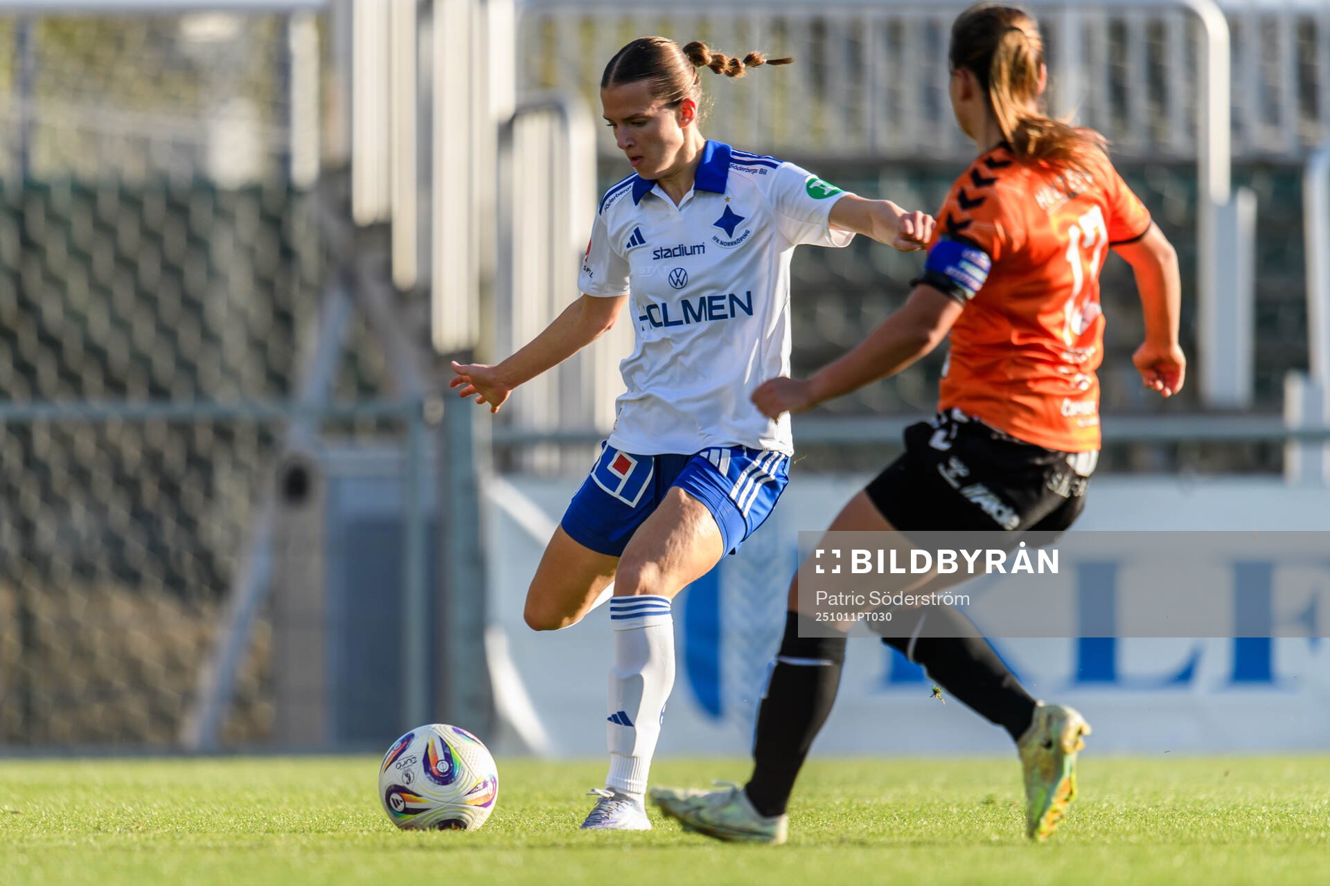 IFK Norrköpings Agnes Ekberg och Kristianstads Emma