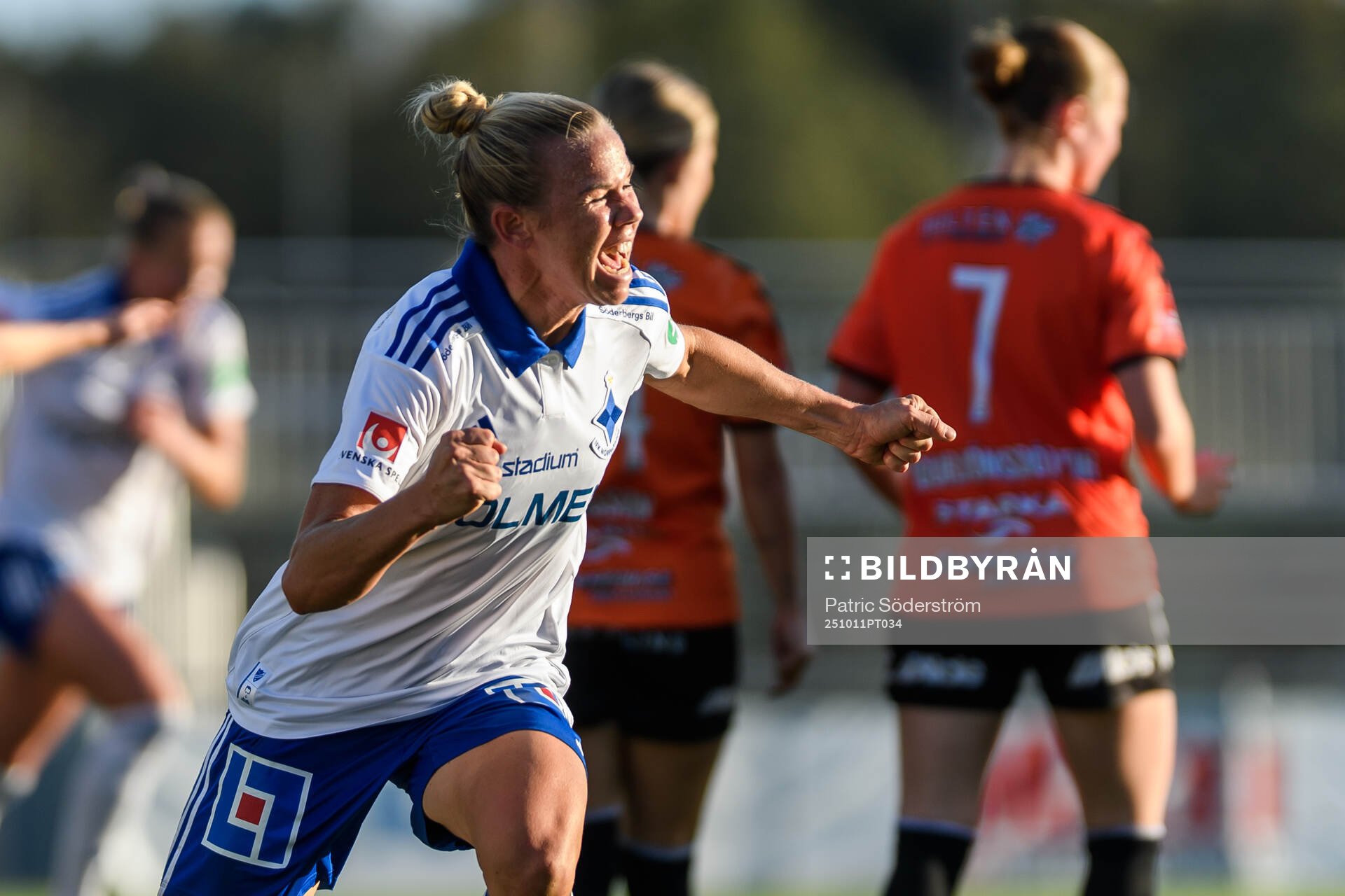IFK Norrköpings Jessica Wik jublar