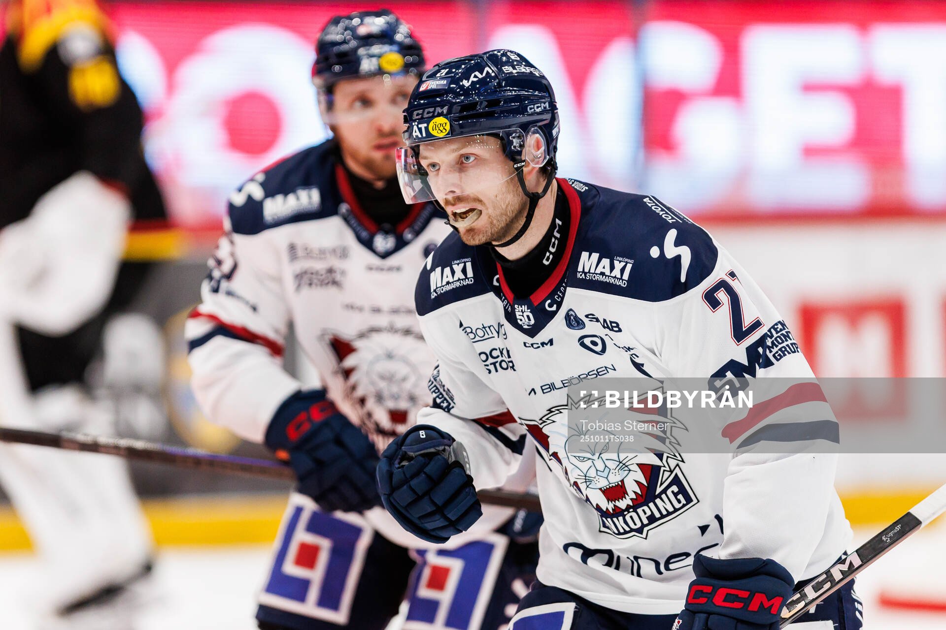 Linköpings Christoffer Ehn jublar