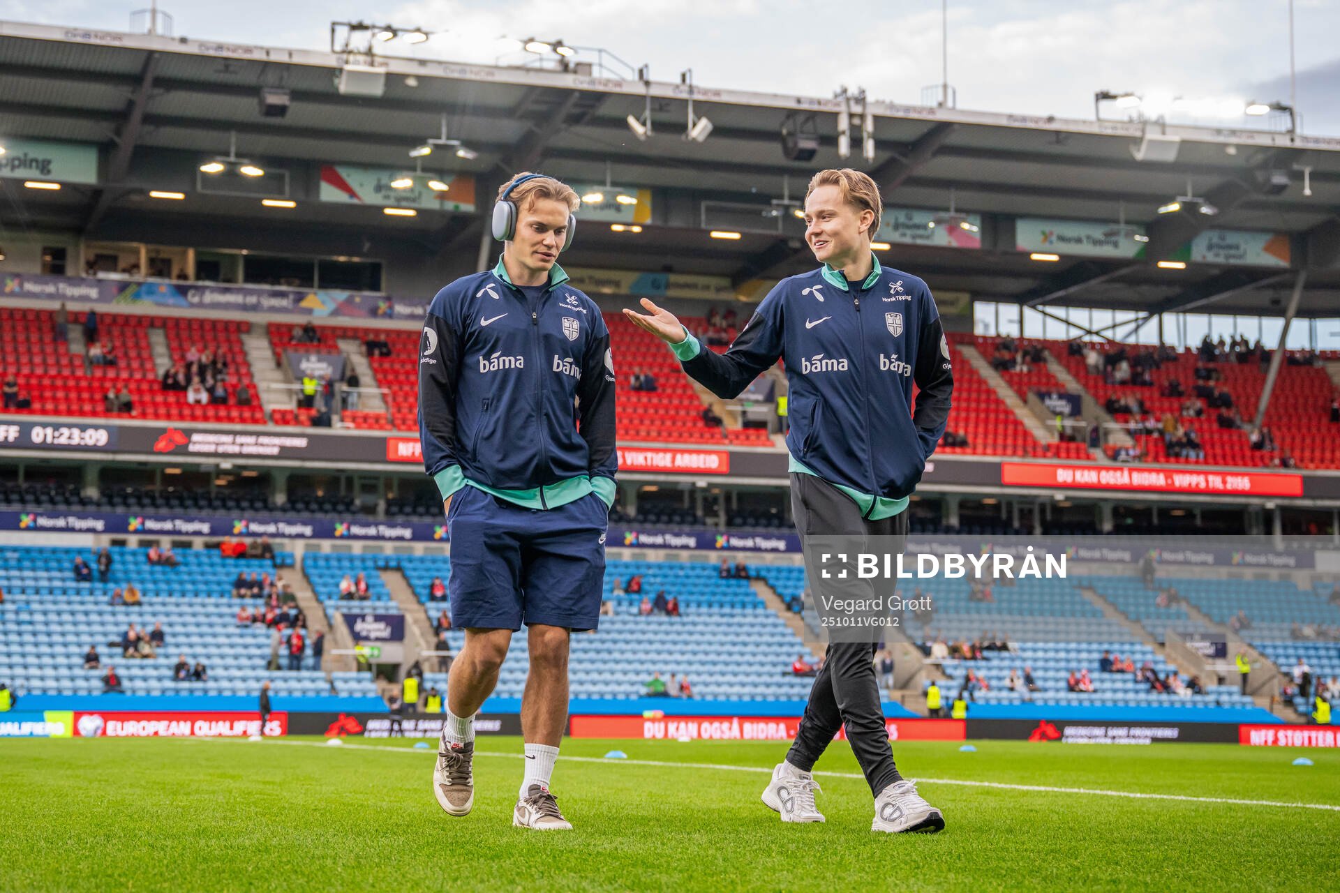 Kristian Arnstad and Andreas Schjelderup of Norway