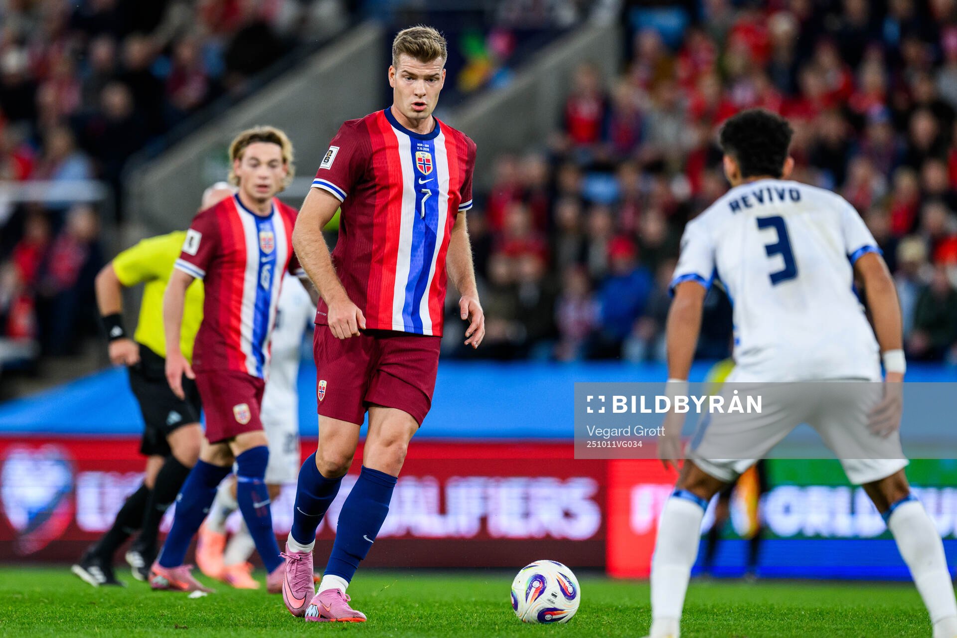 Alexander Sørloth of Norway
