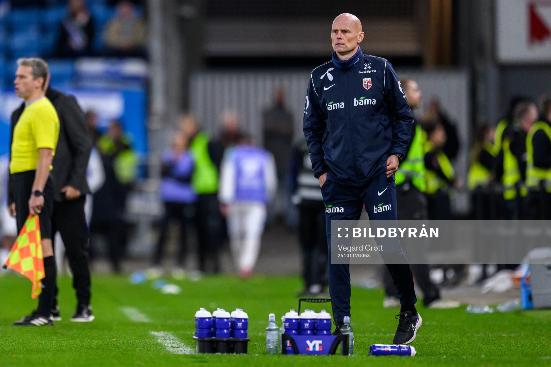 Head coach Ståle Solbakken of Norway