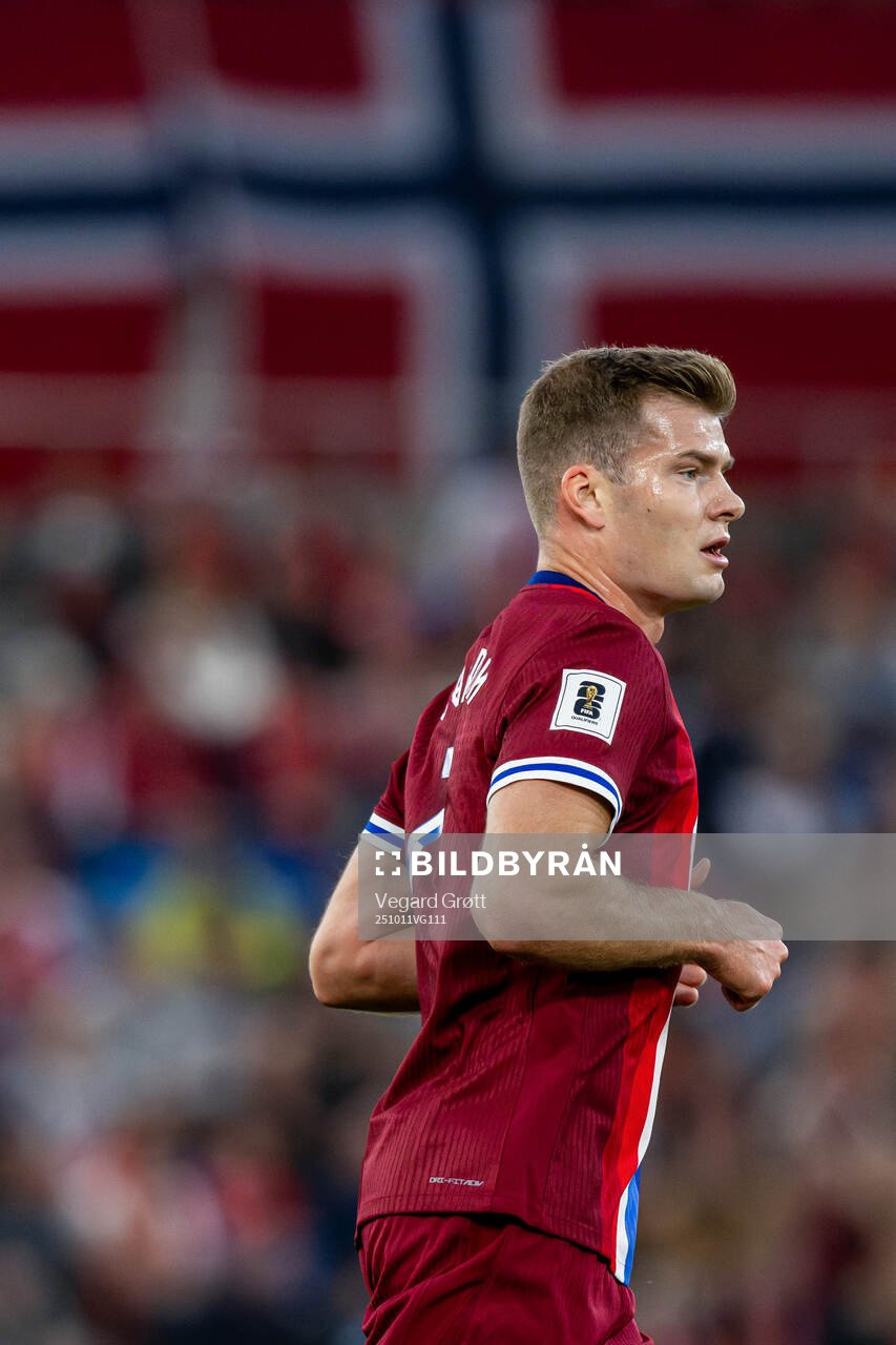Alexander Sørloth of Norway