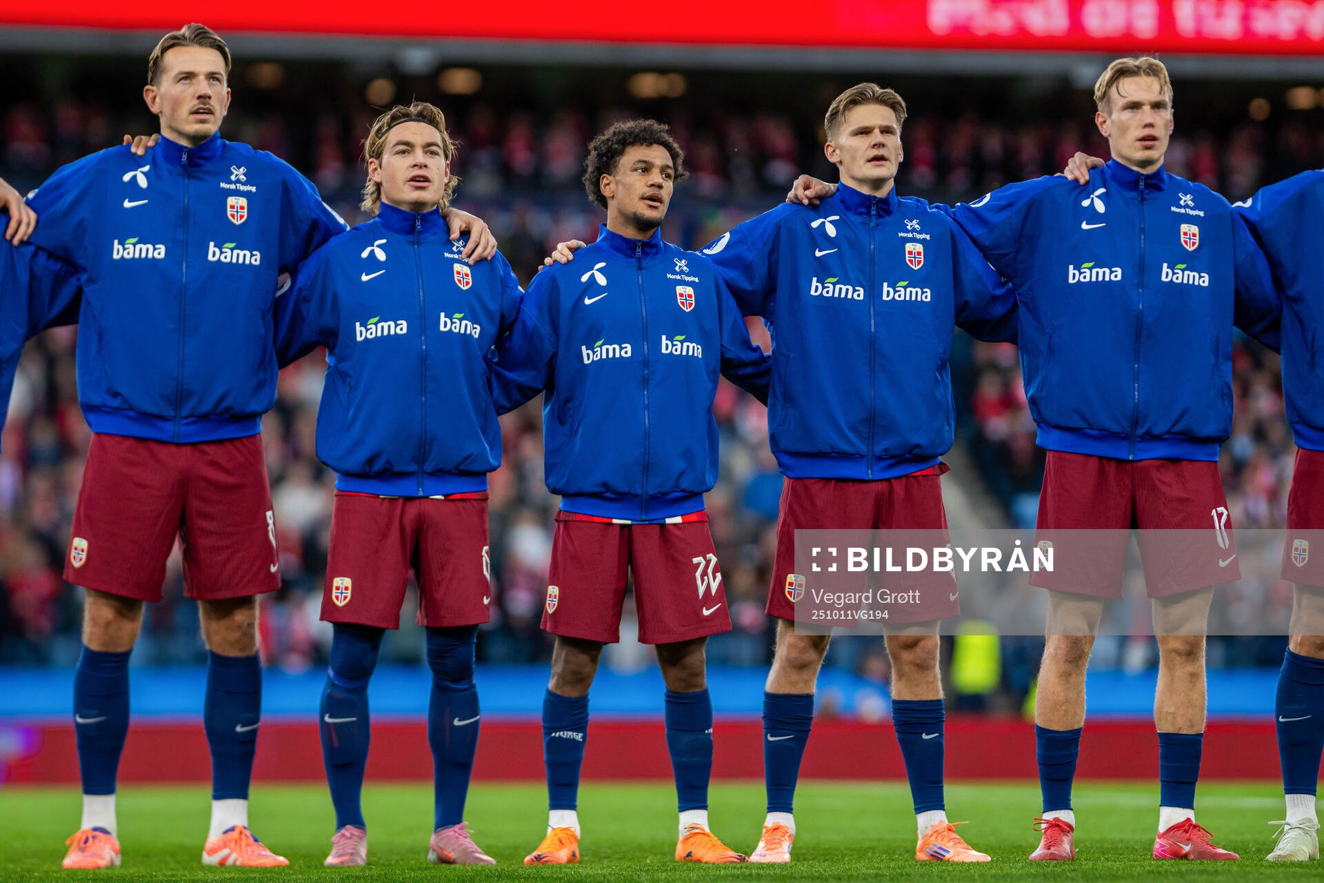Sander Berge, Patrick Berg, Oscar Bobb, David Møller Wolfe