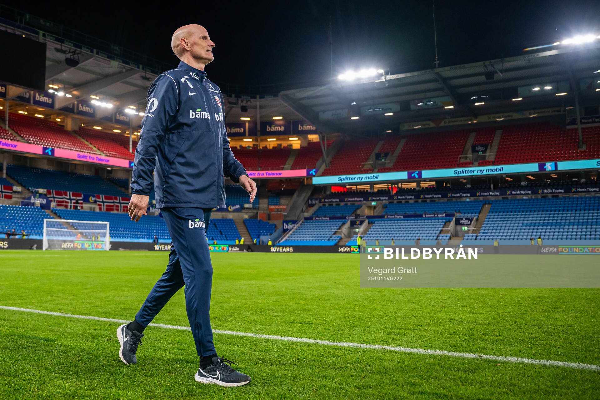 Ståle Solbakken, head coach of Norway