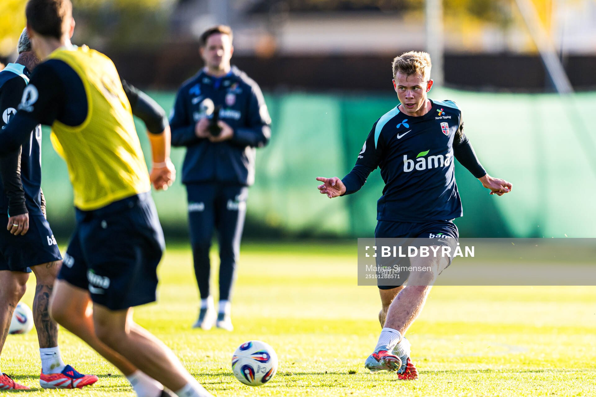Aune Heggebø of the Norwegian national football team