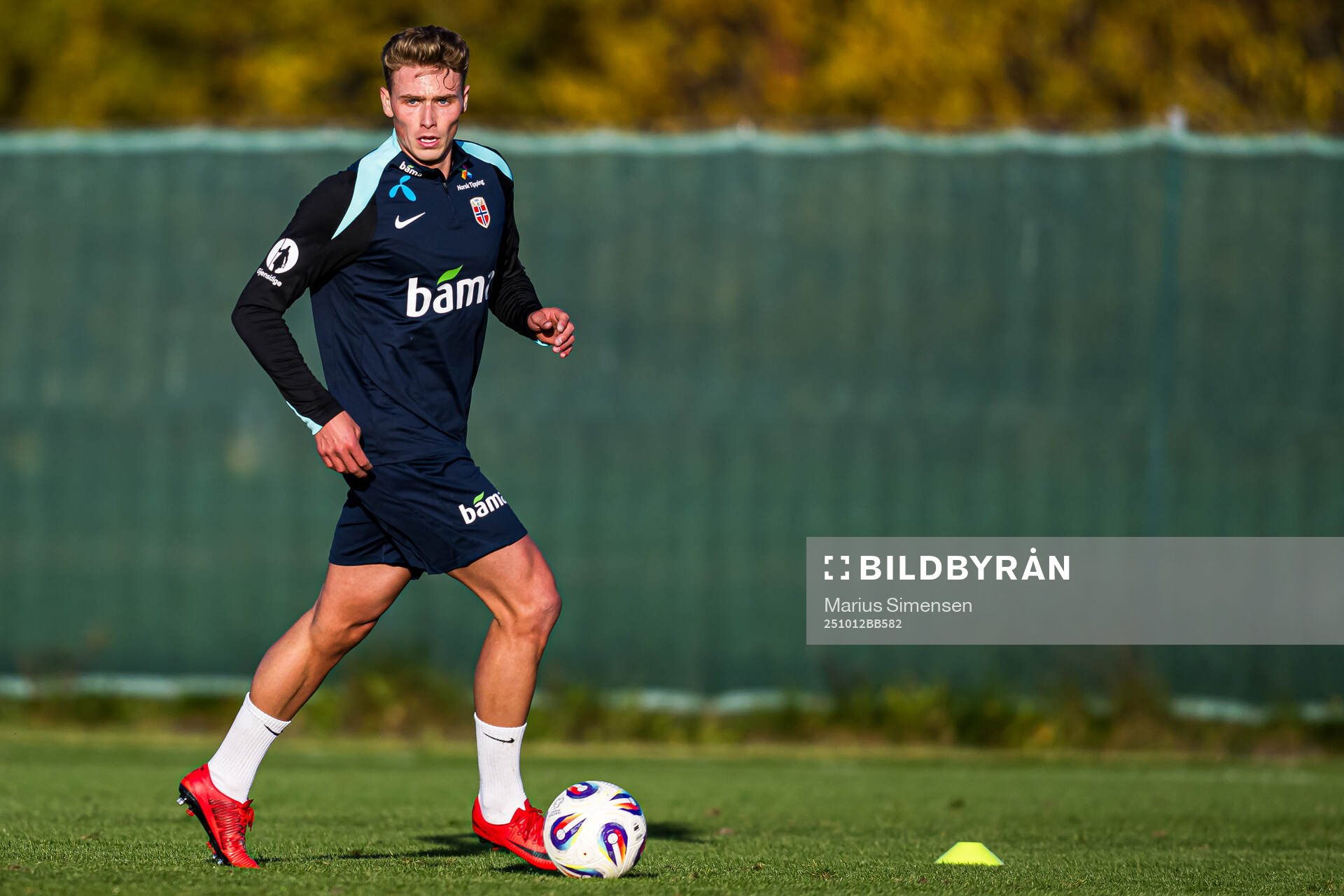 Sebastian Sebulonsen of the Norwegian national football team