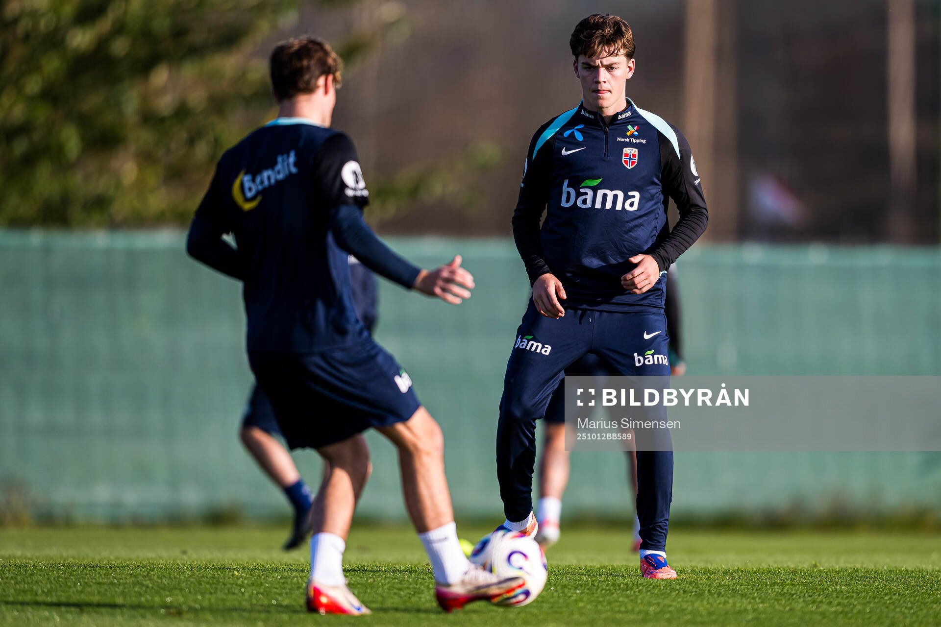 Sverre Nypan of the Norwegian national football team
