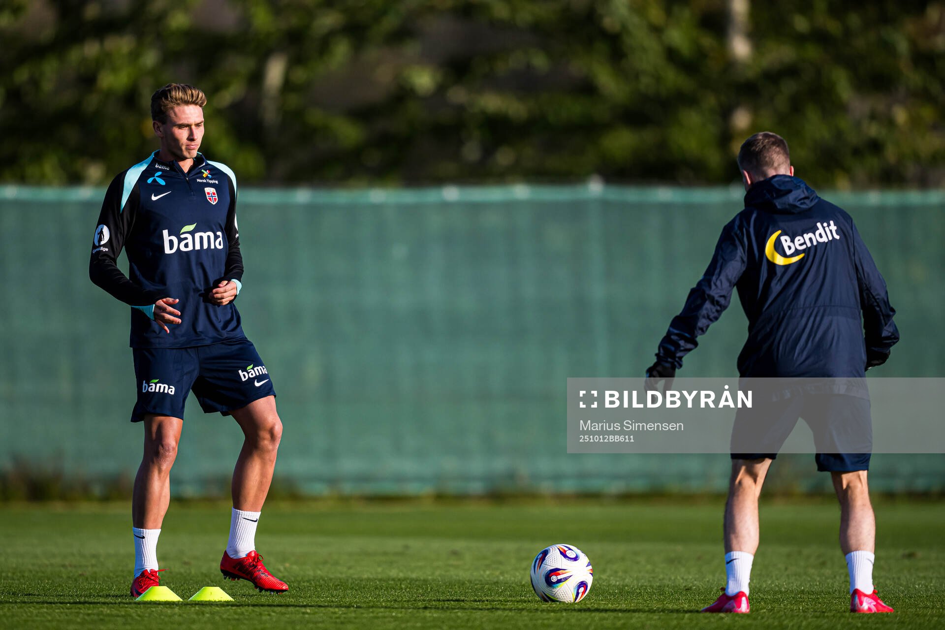 Sebastian Sebulonsen of the Norwegian national football team