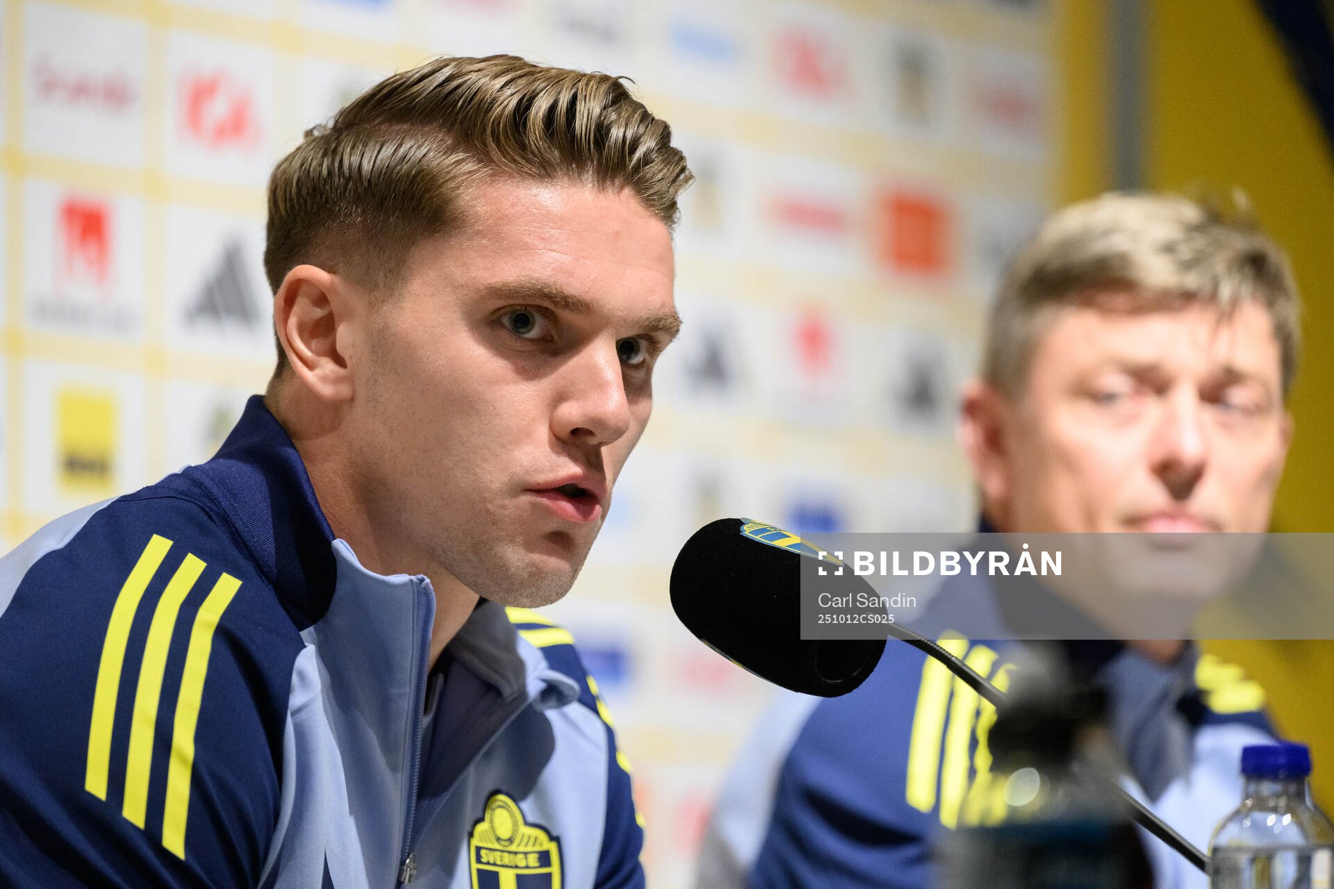 Viktor Gyökeres of the Swedish men's national football team