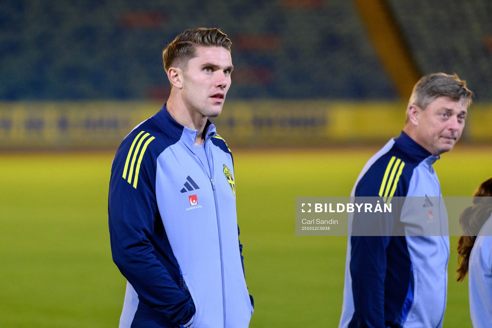 Viktor Gyökeres of the Swedish men's national football team