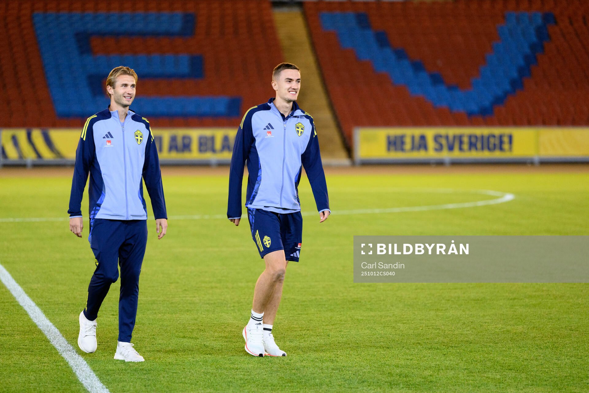 Benjamin Nygren and Gustaf Lagerbielke of the Swedish men's