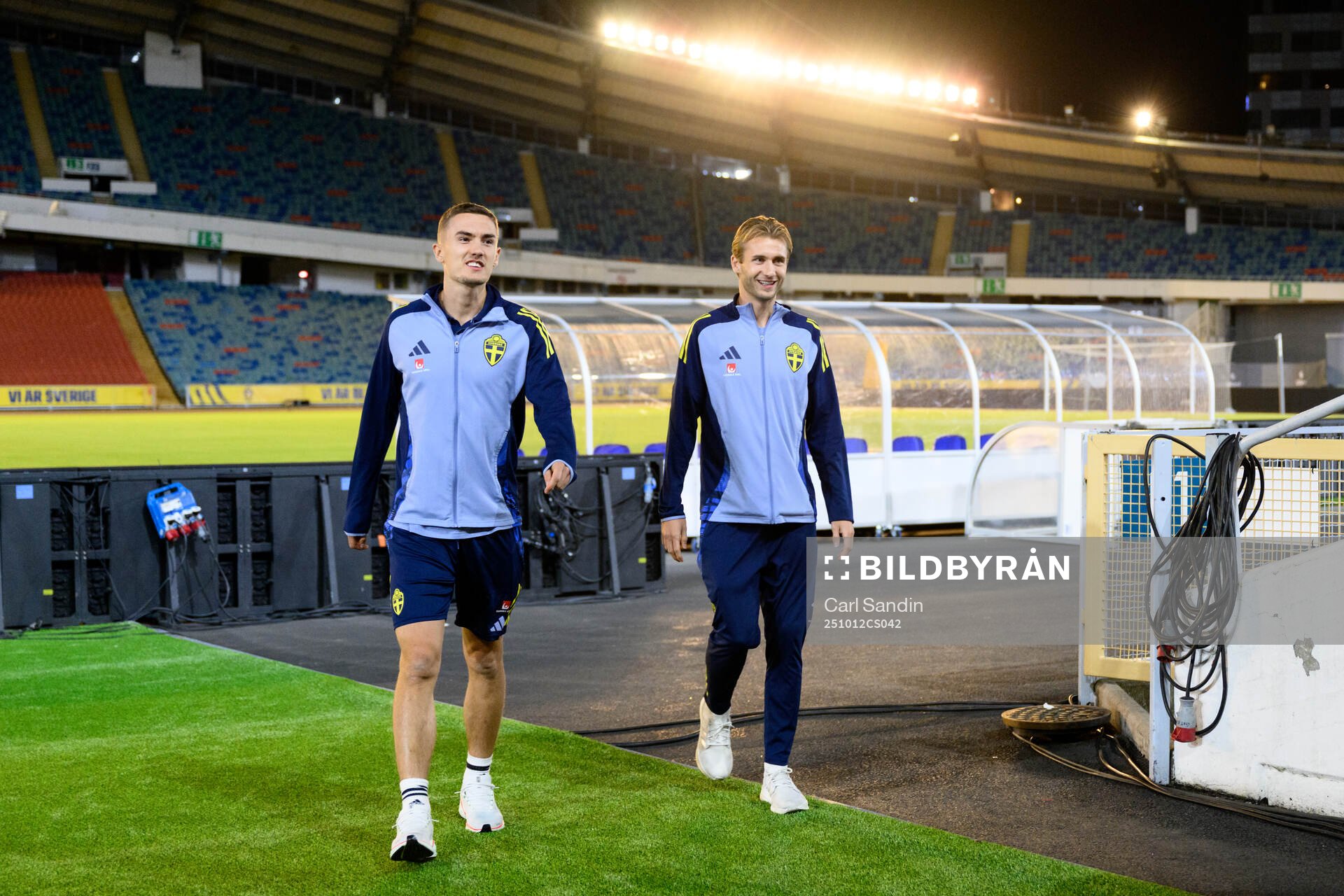 Gustaf Lagerbielke and Benjamin Nygren of the Swedish men's
