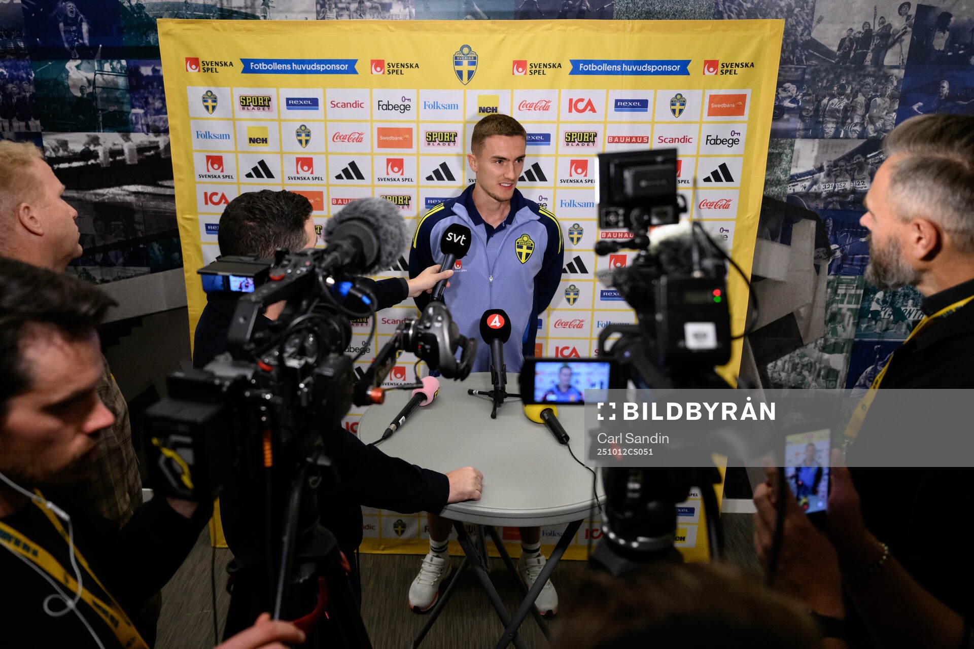 Gustaf Lagerbielke of the Swedish men's national football